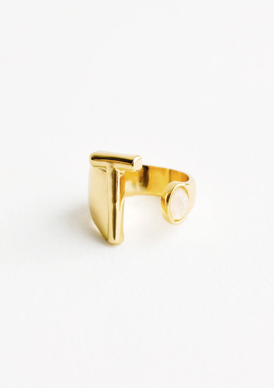 Gem Initial Ring - Image 6