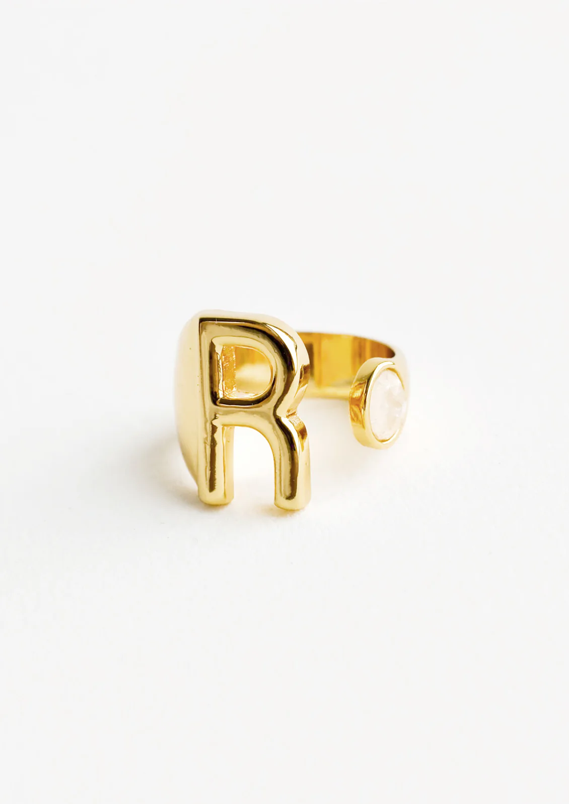 Gem Initial Ring - Image 9