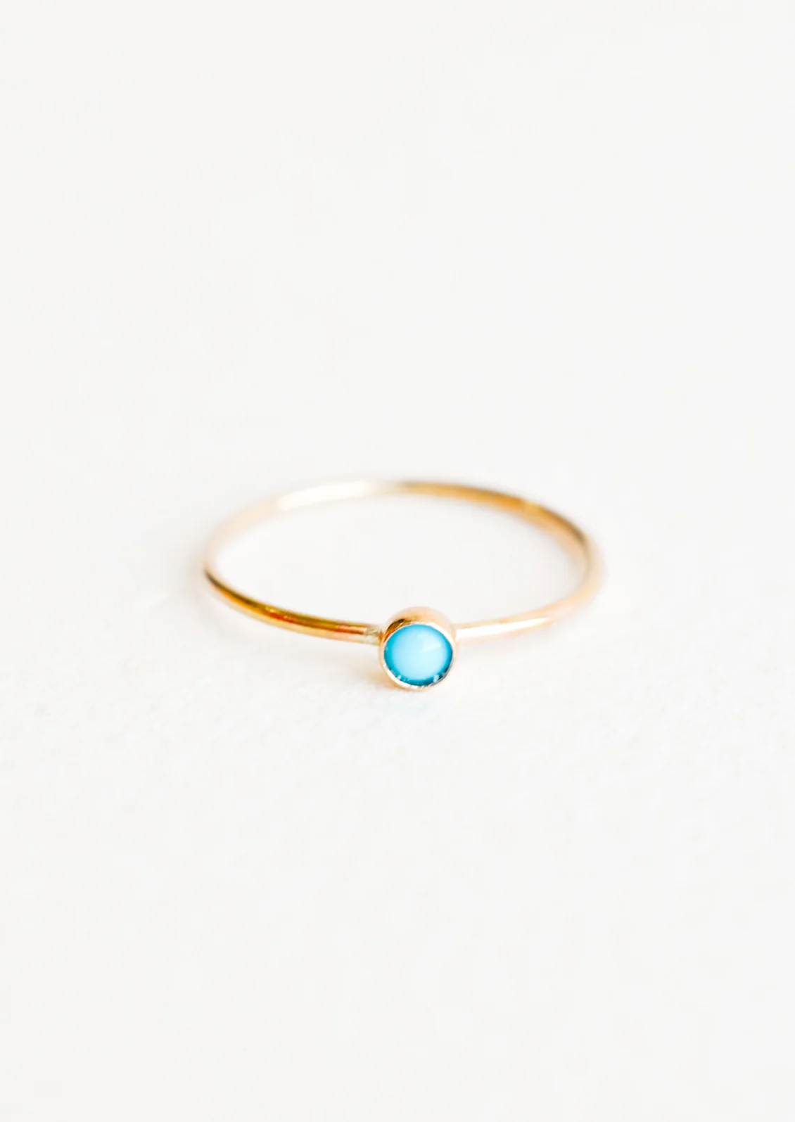 Gemstone Bezel Ring