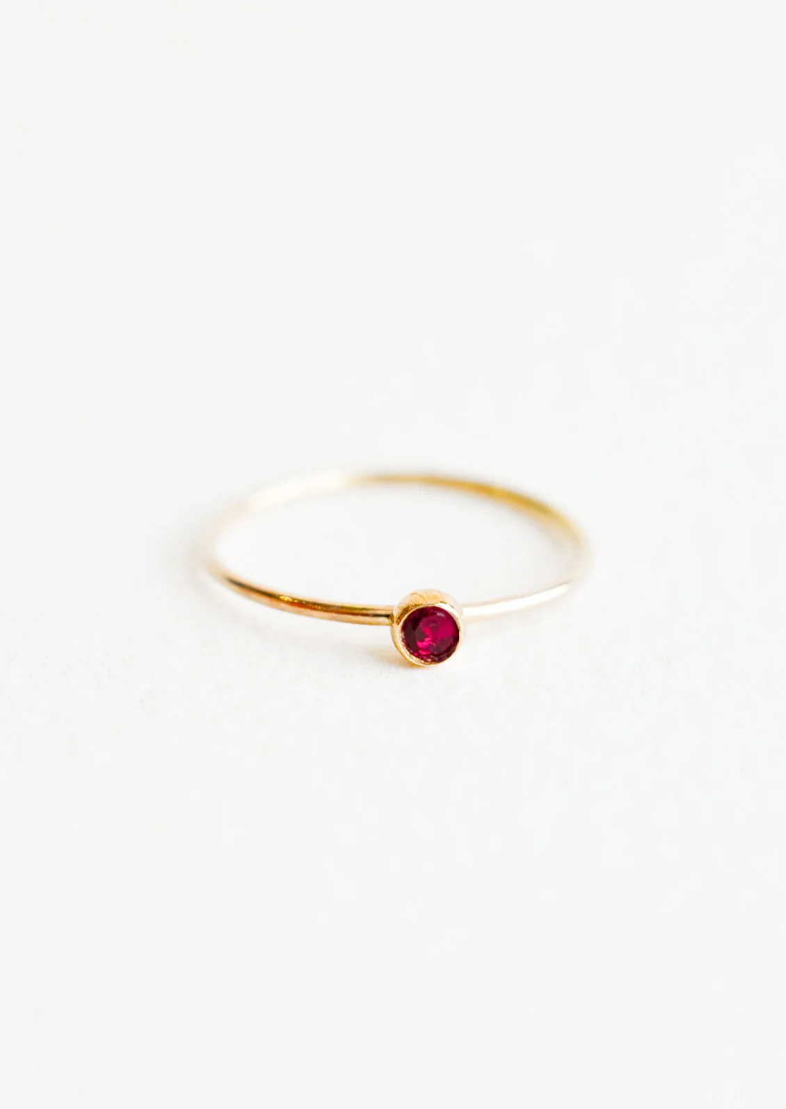 Gemstone Bezel Ring - Image 2