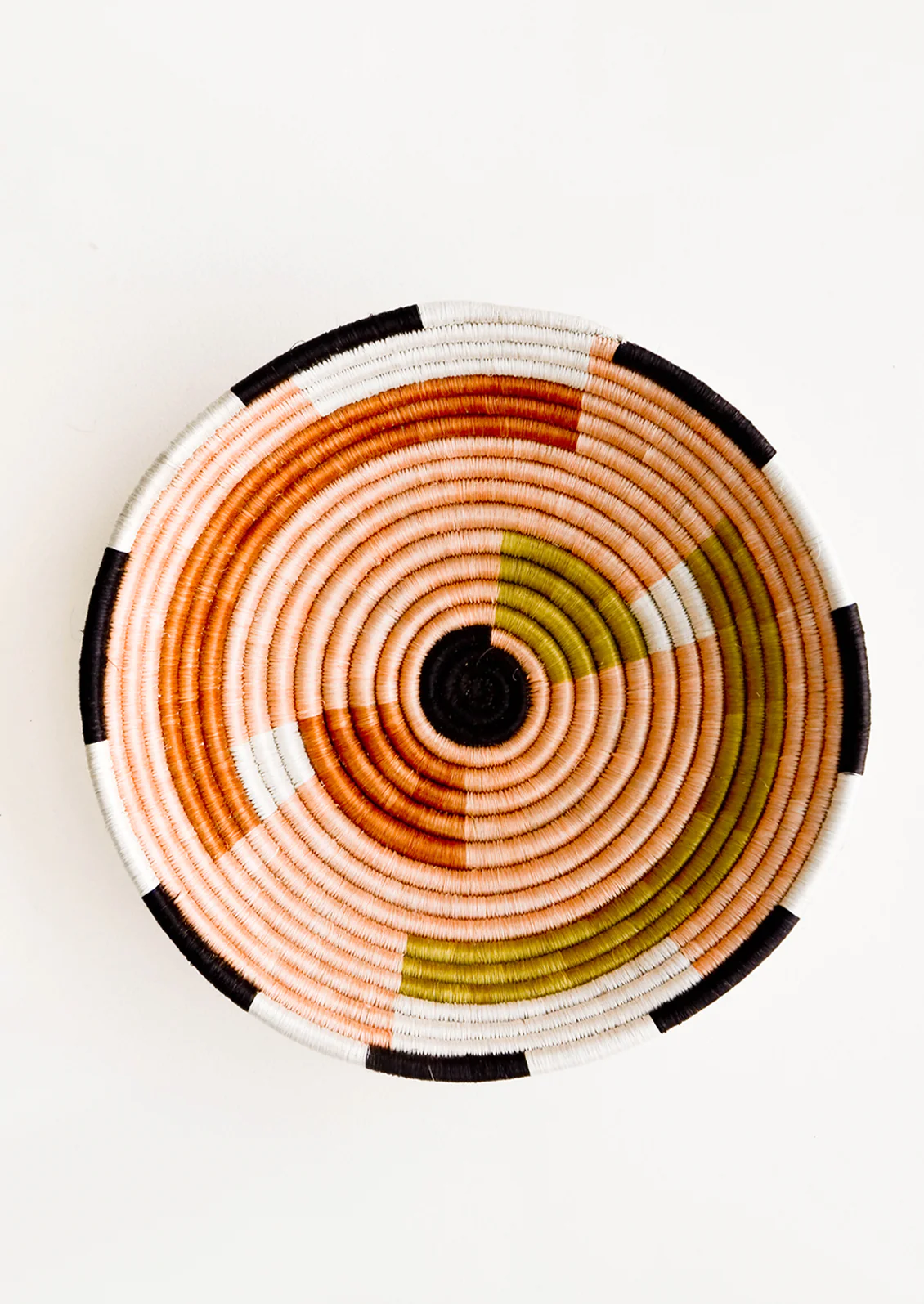 Geo Sweetgrass Bowl