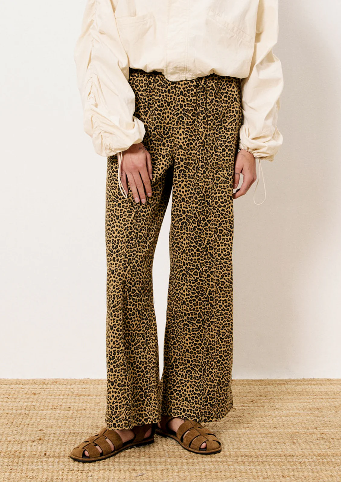 Gigi Leopard Print Pant