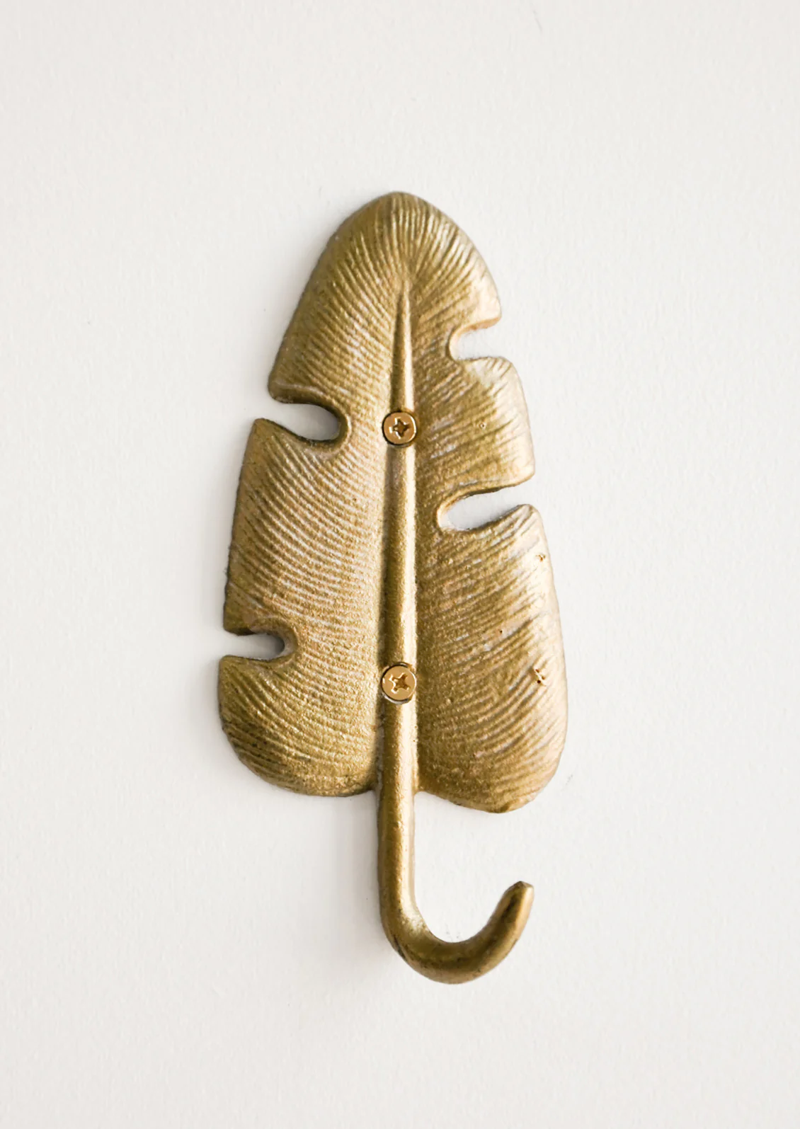 Gilded Leaf Wall Hook - Image 2