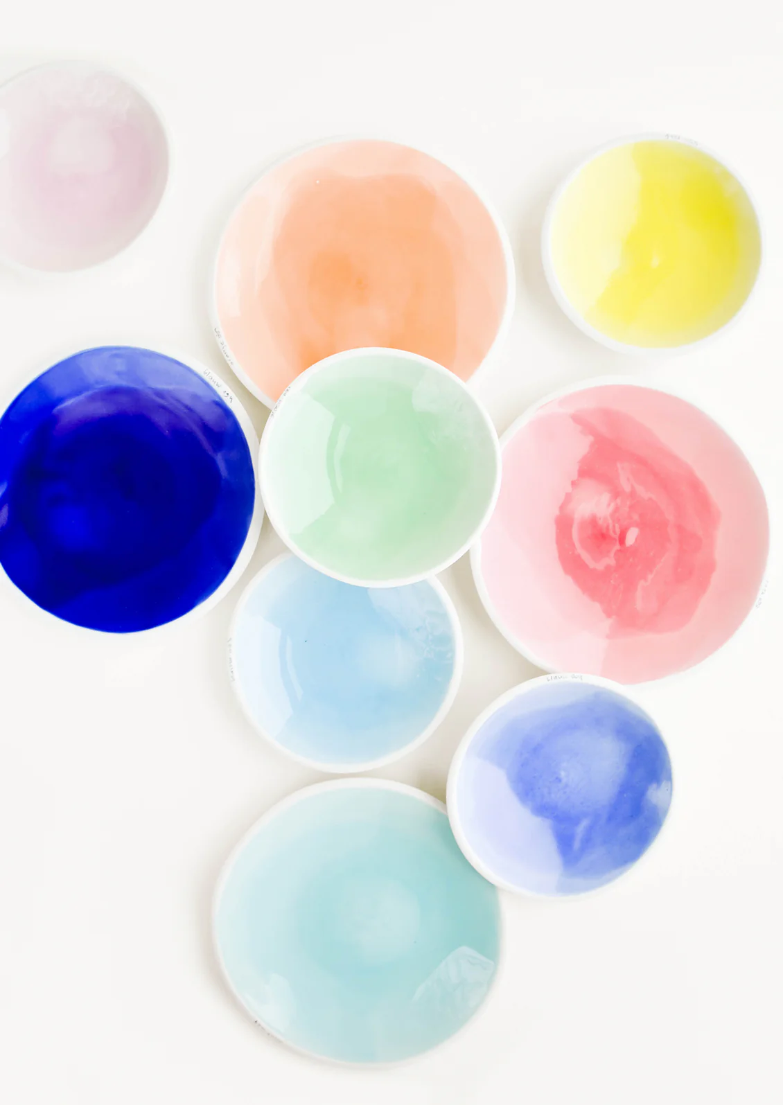 Glaze Study Ceramic Dish - Image 2