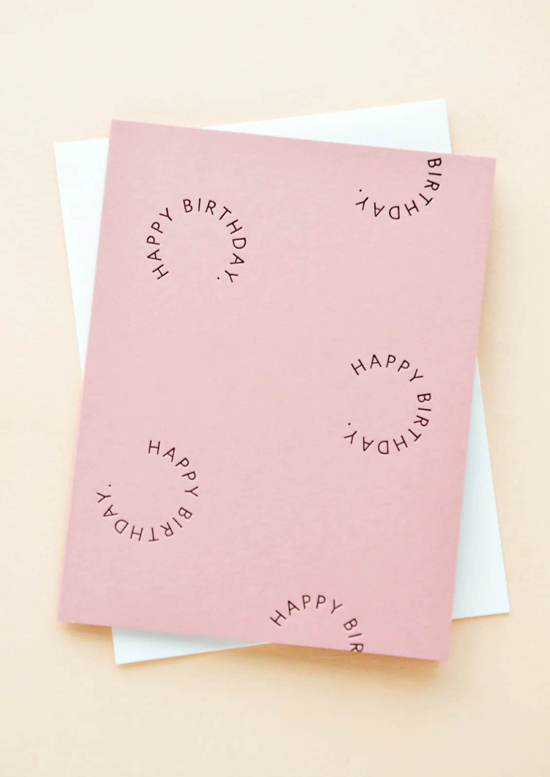 Go Round Birthday Card