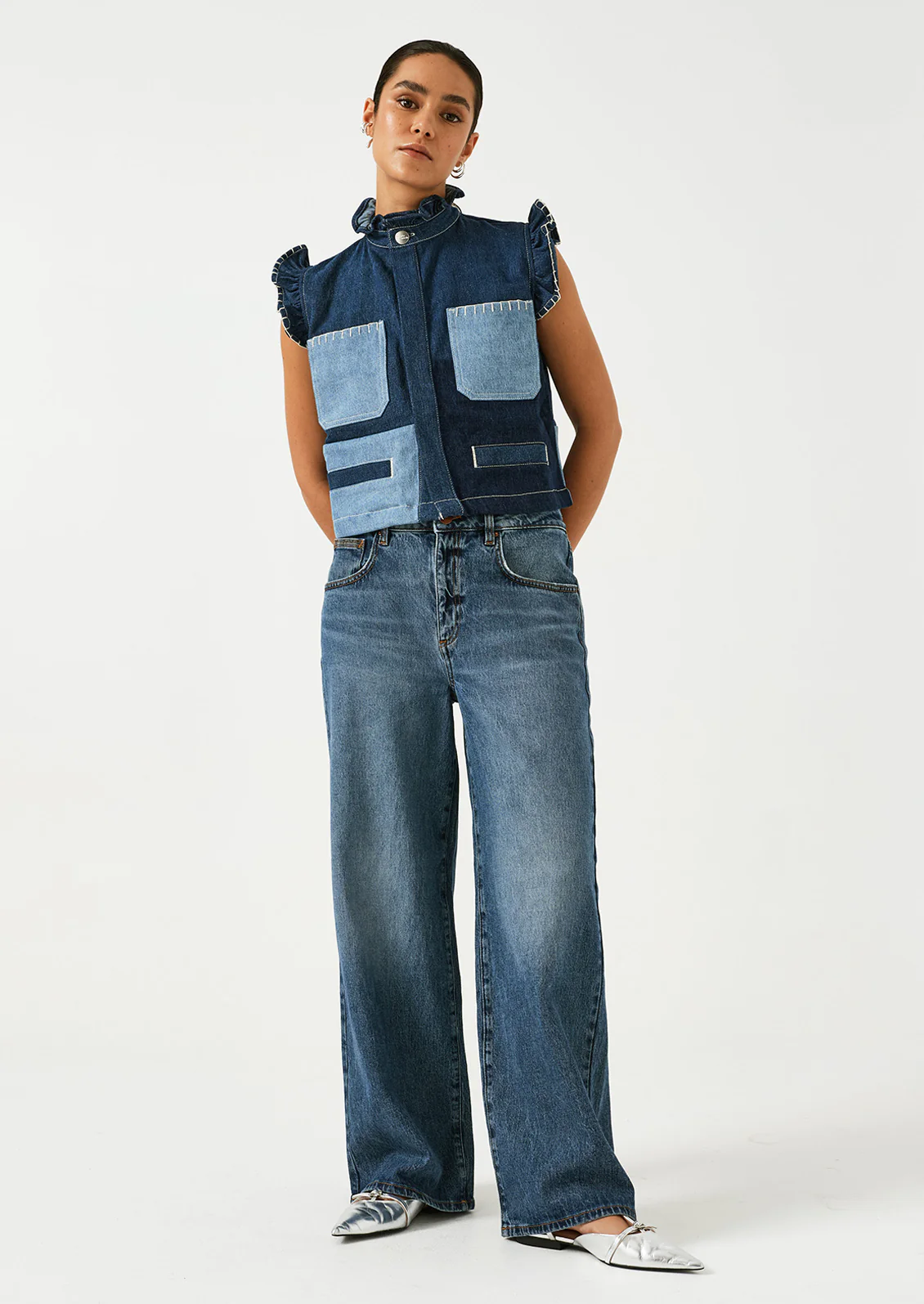 Gracie Wide Leg Jean - Image 7