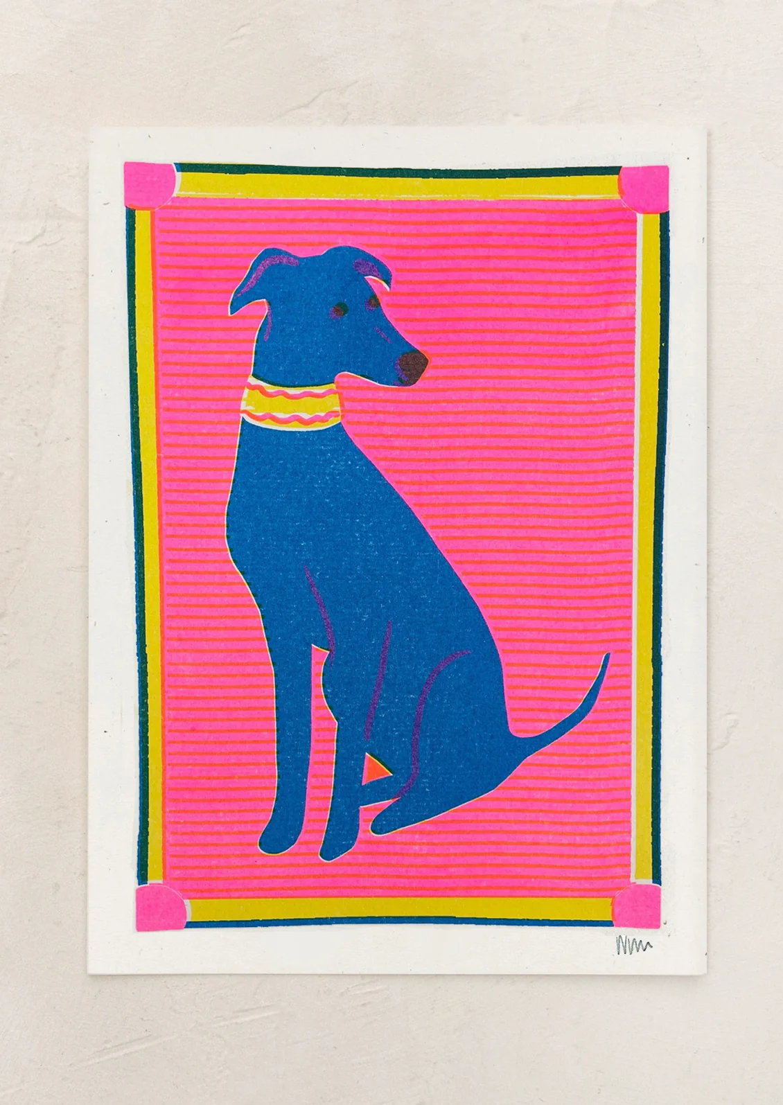 Greyhound Print