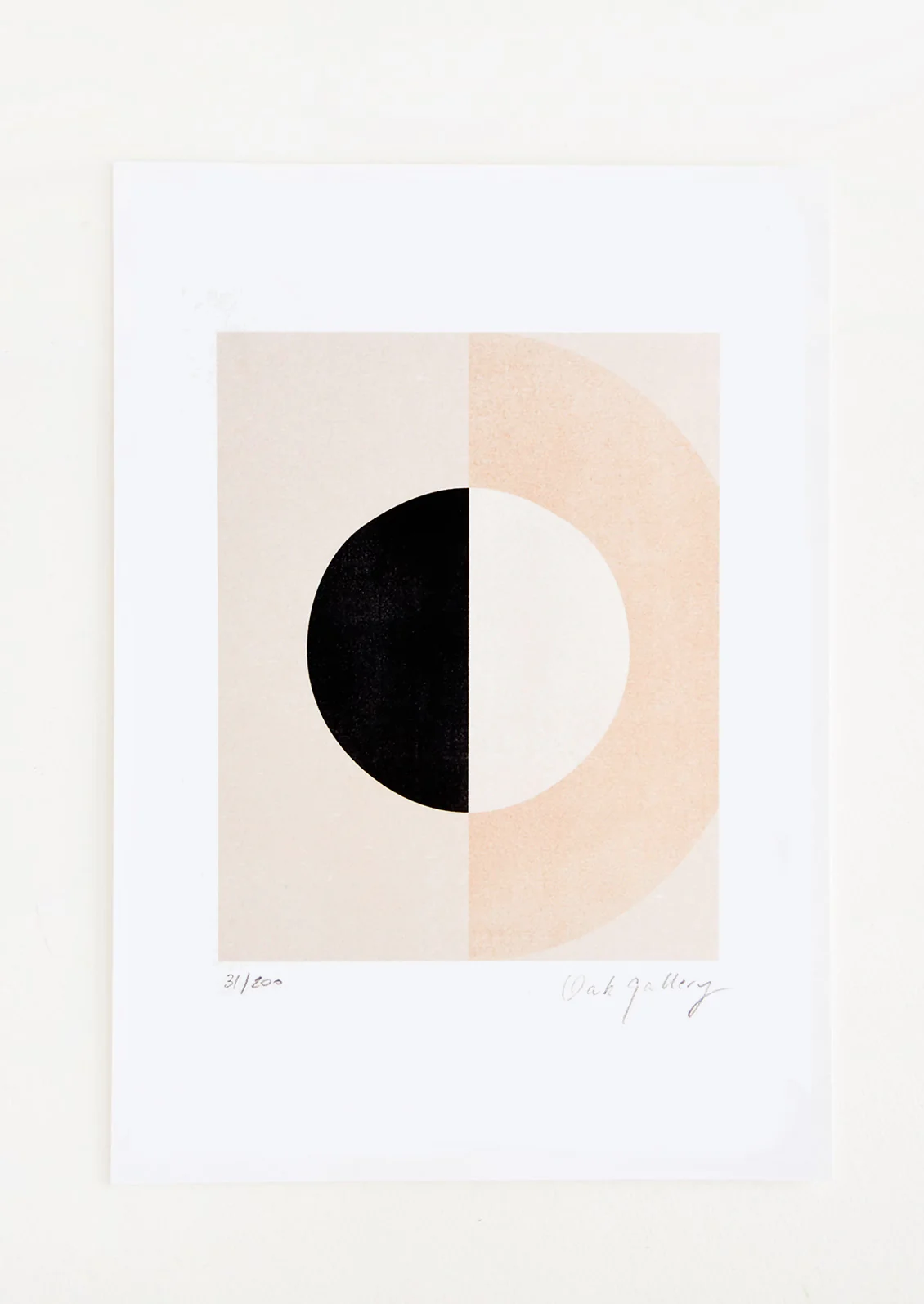 Half Moon Print