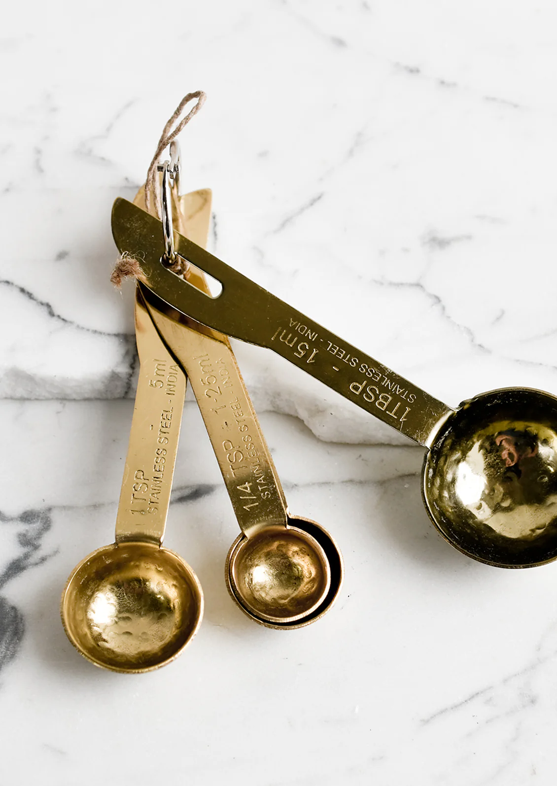 Hammered Measuring Spoon Set