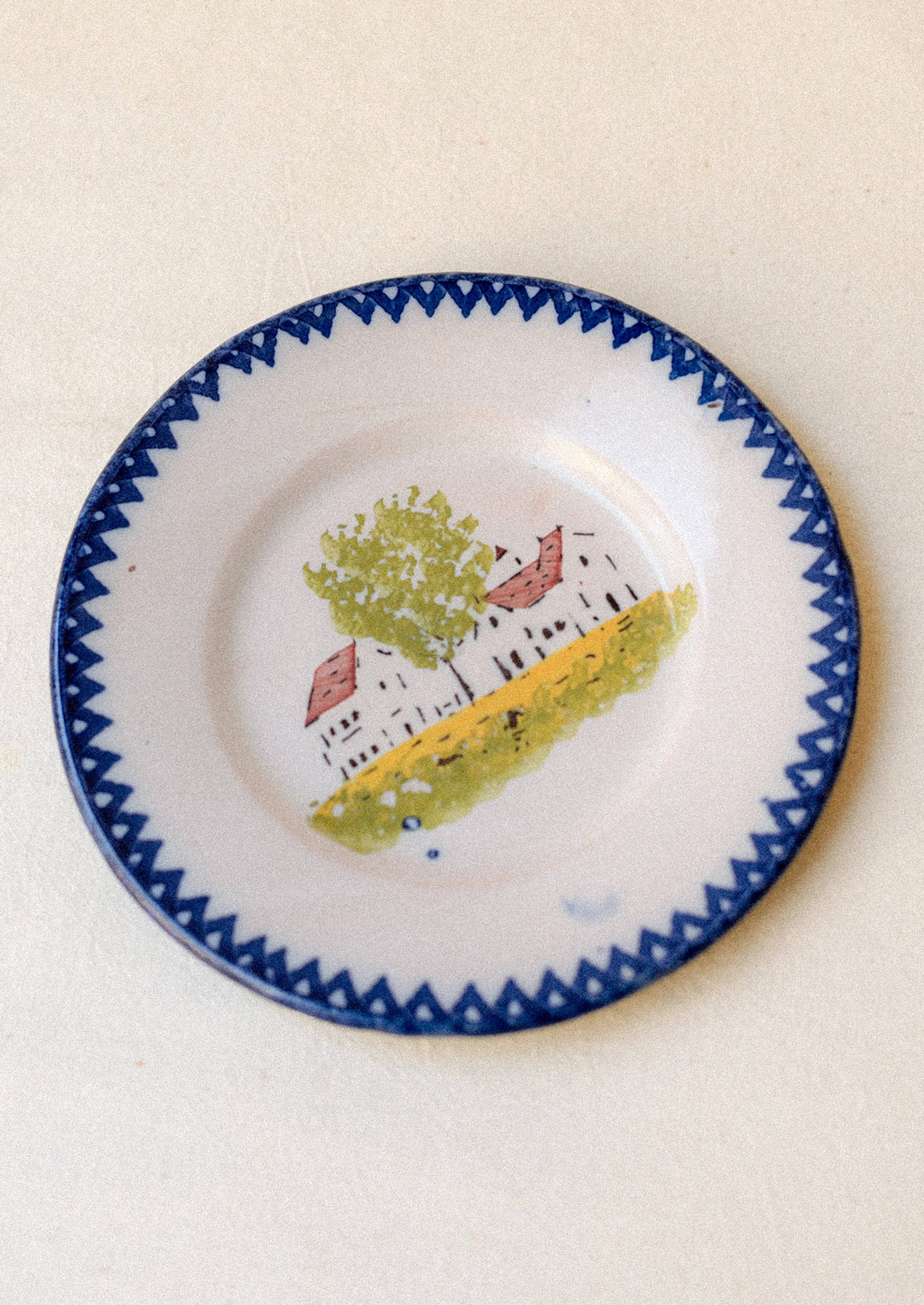French Farmhouse Dessert Plate - Image 2