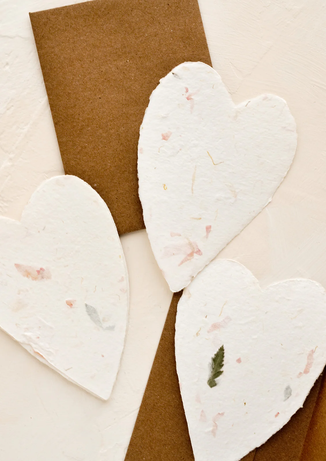 Heart Flower Paper Card Set