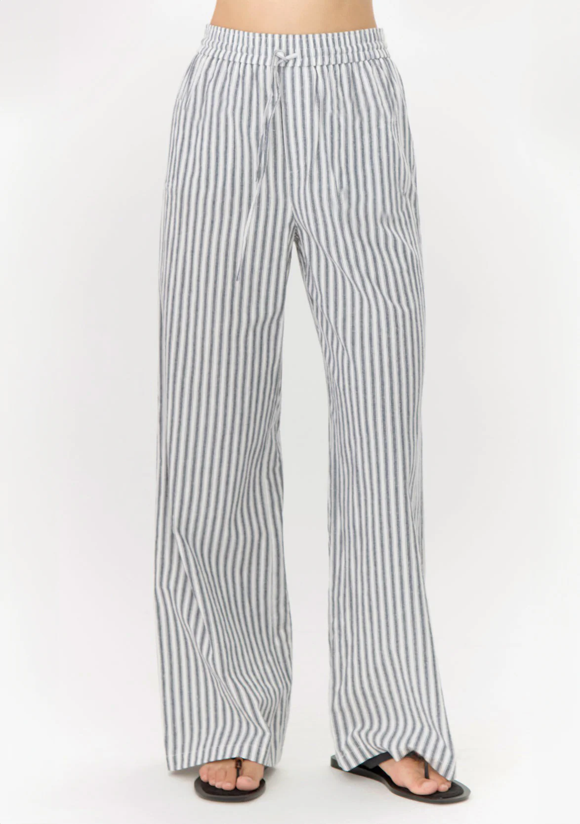 Hellen Stripe Pull Up Pant