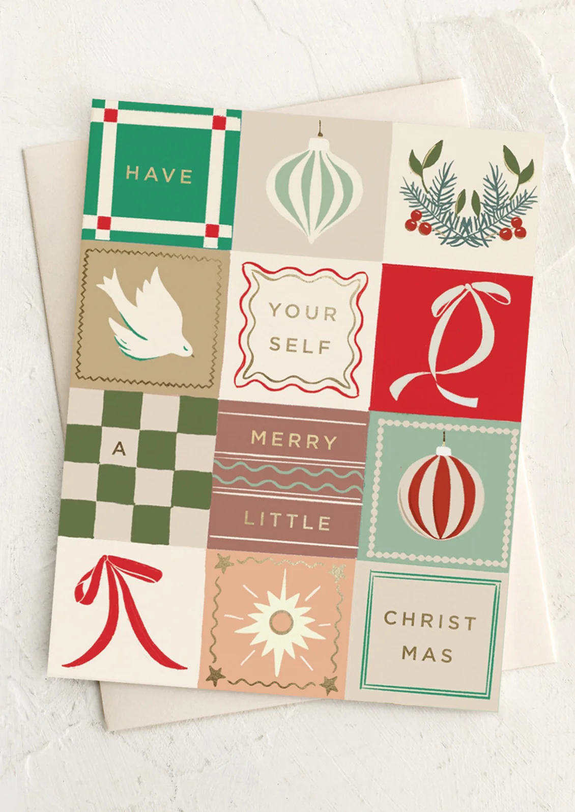 Christmas Patchwork Card