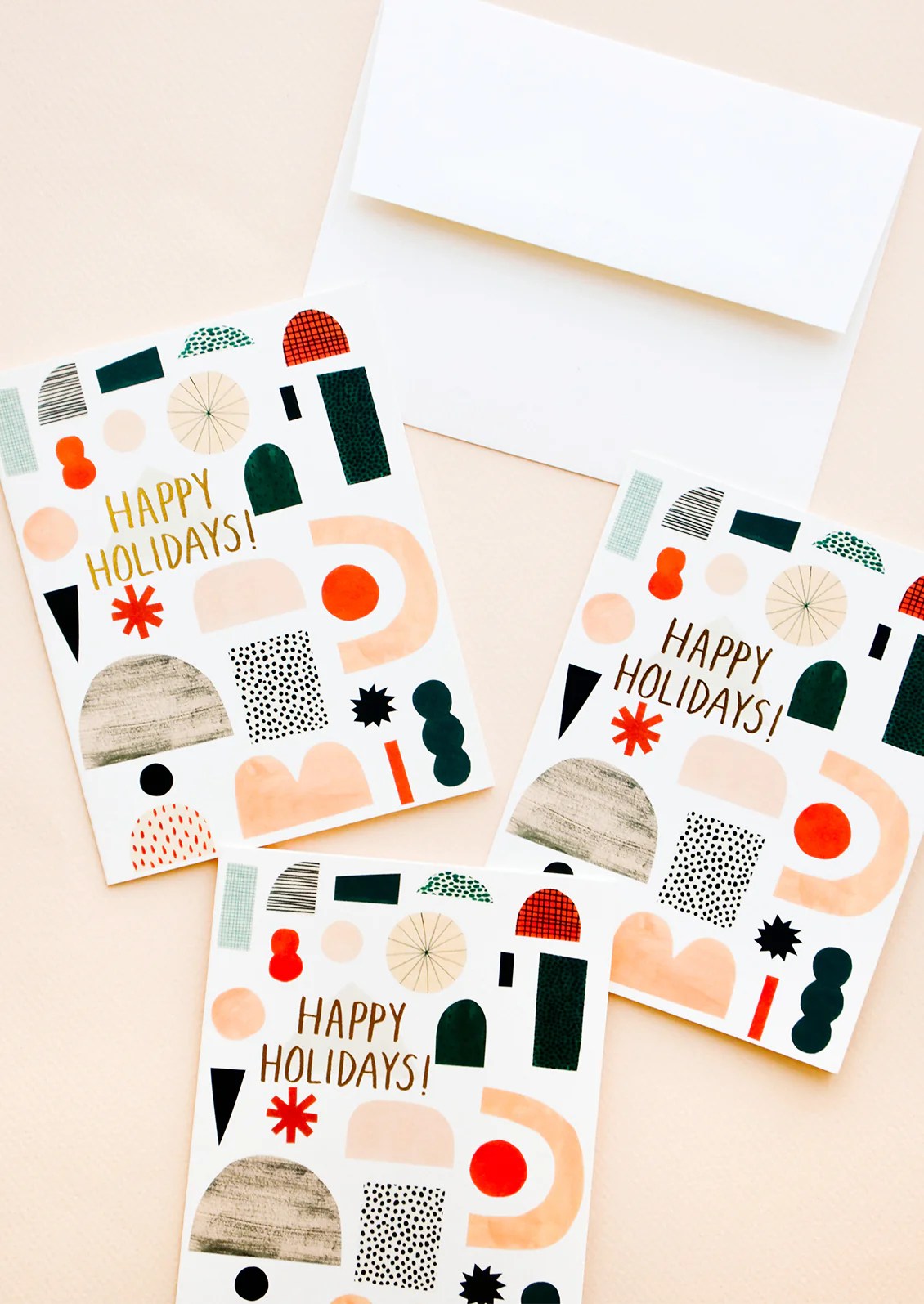 Holiday Shapes Card