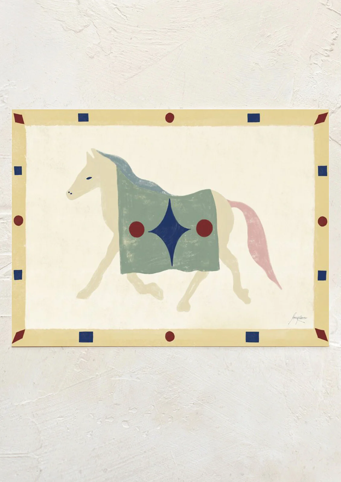 Horse Geometri Print