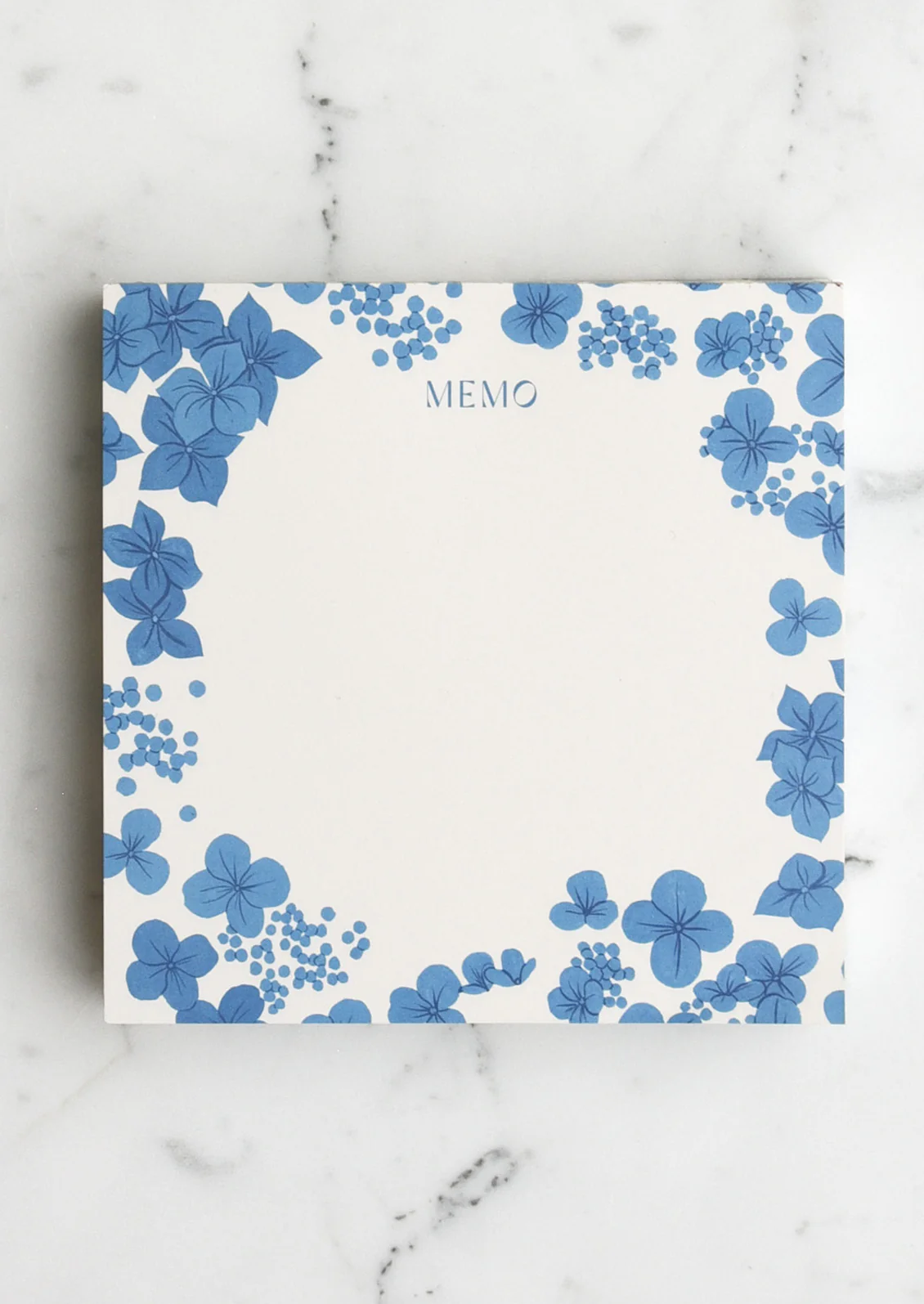 Hydrangea Floral Notepad