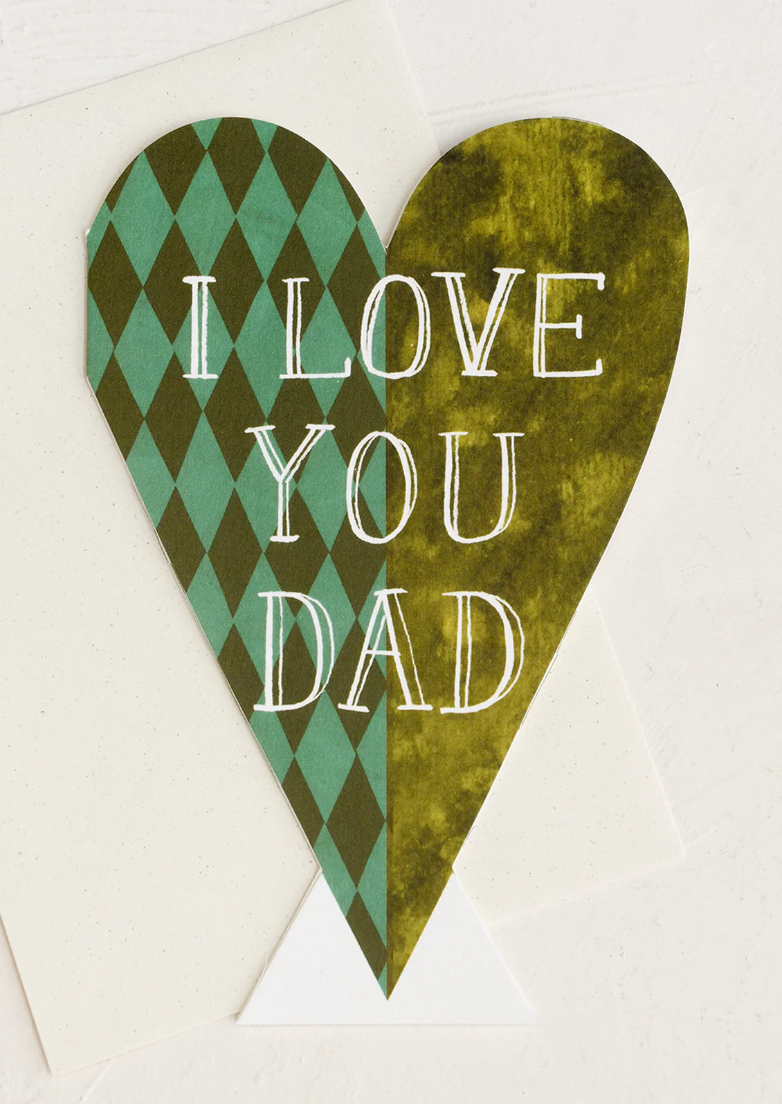 I Love You Dad Diecut Card