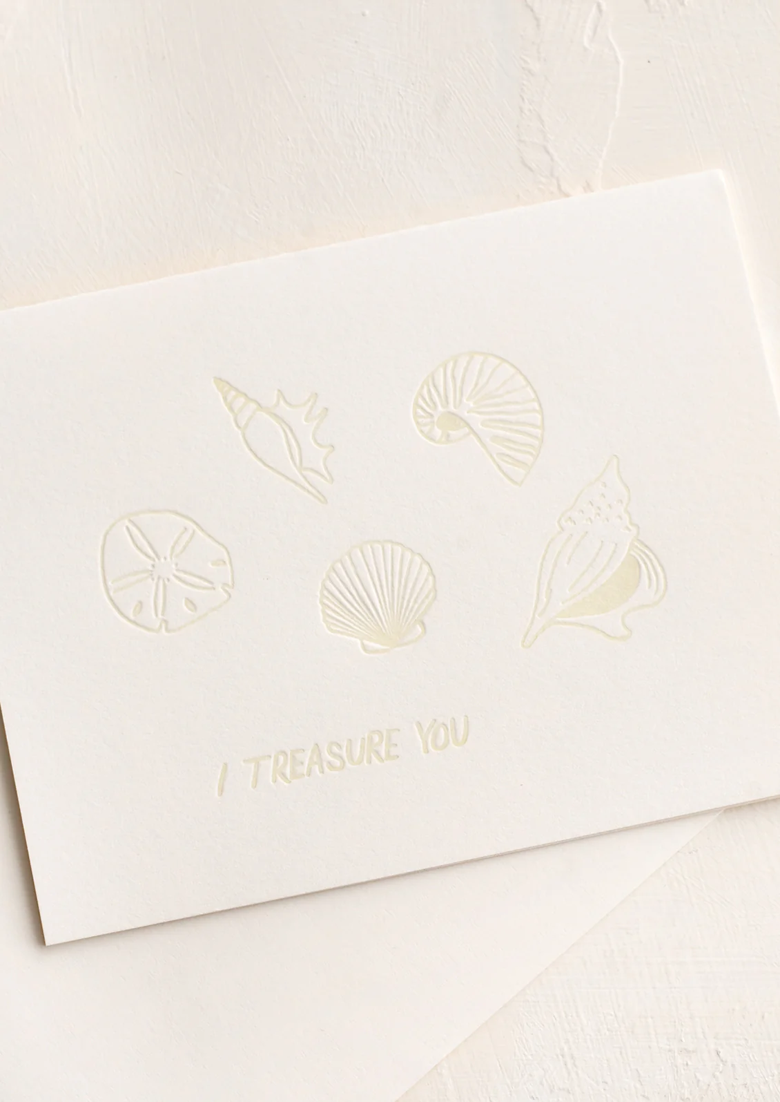 I Treasure You Card