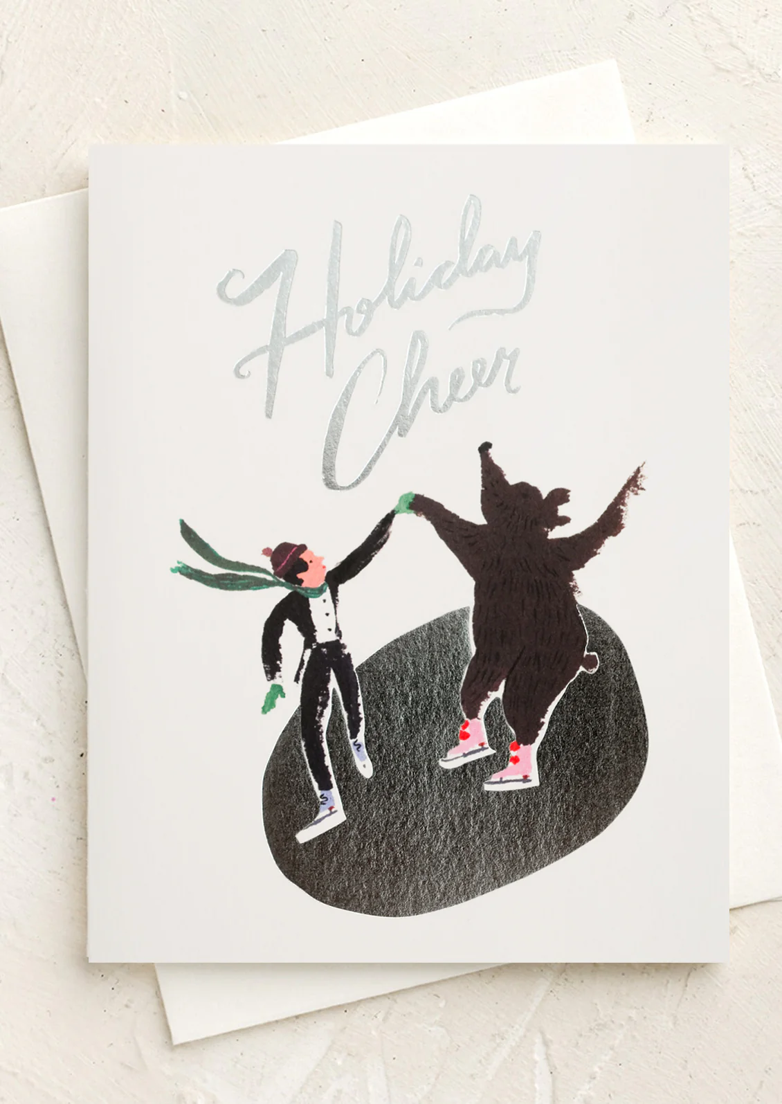 Iceskating Holiday Cheer Card Set - Image 2