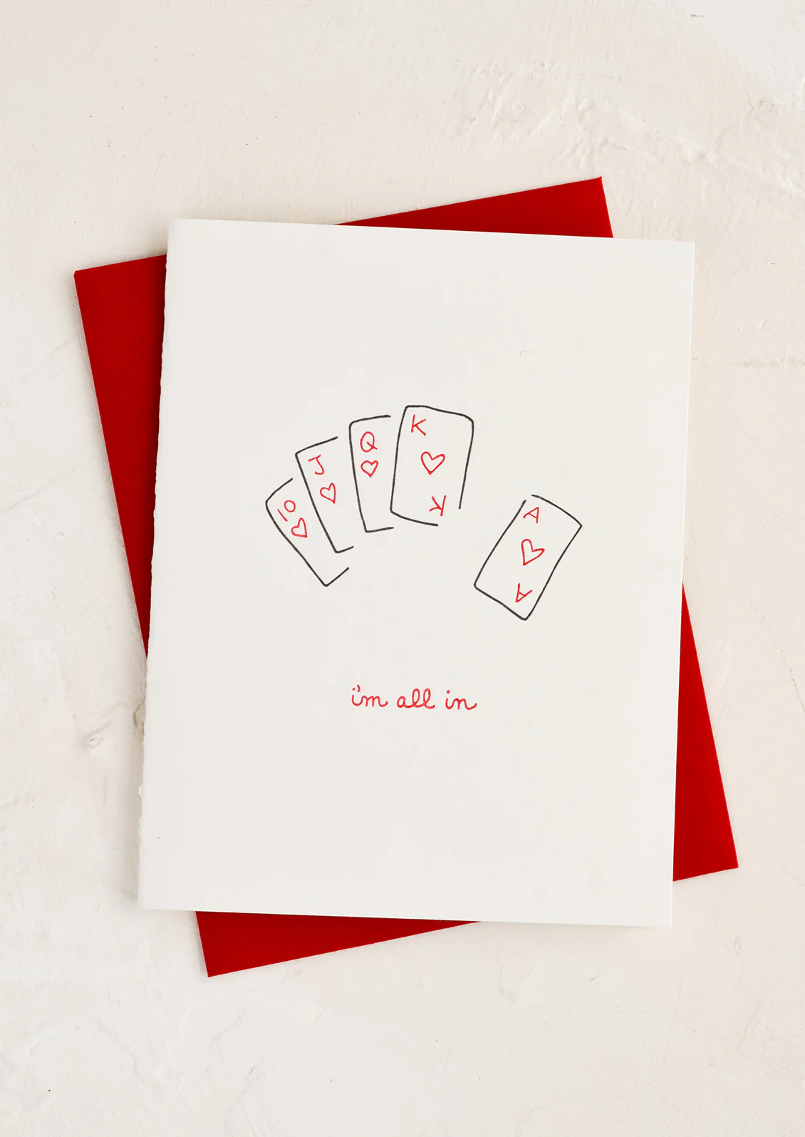 I'm All In Card