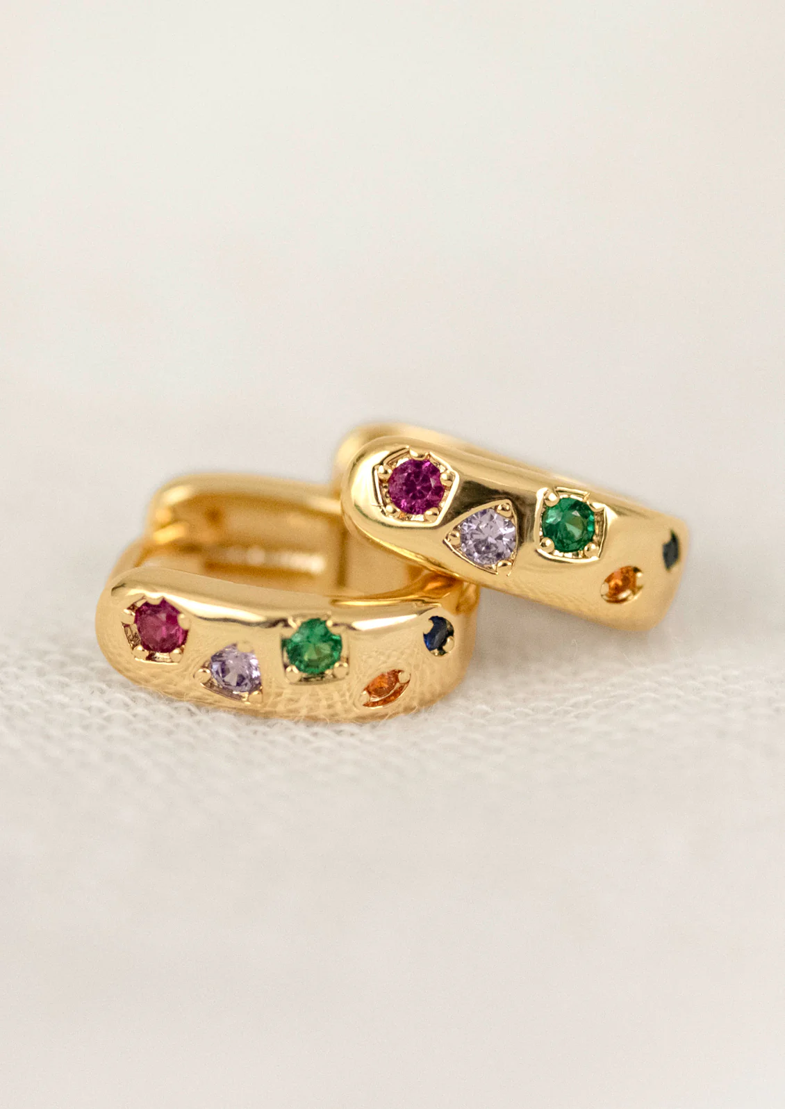 Winnie Huggie Hoop Earrings - Image 2