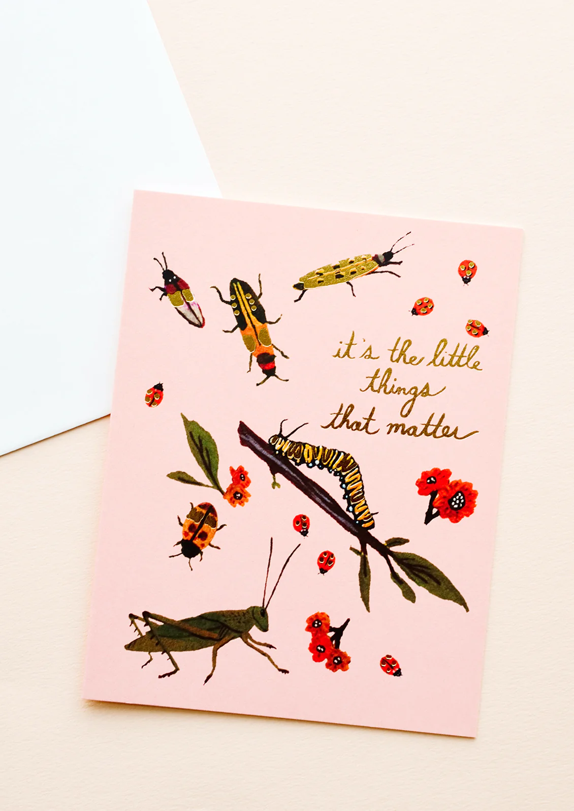 It's The Little Things Card