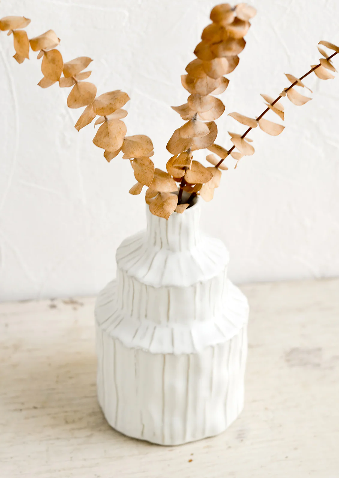 Ivory Tower Ceramic Vase
