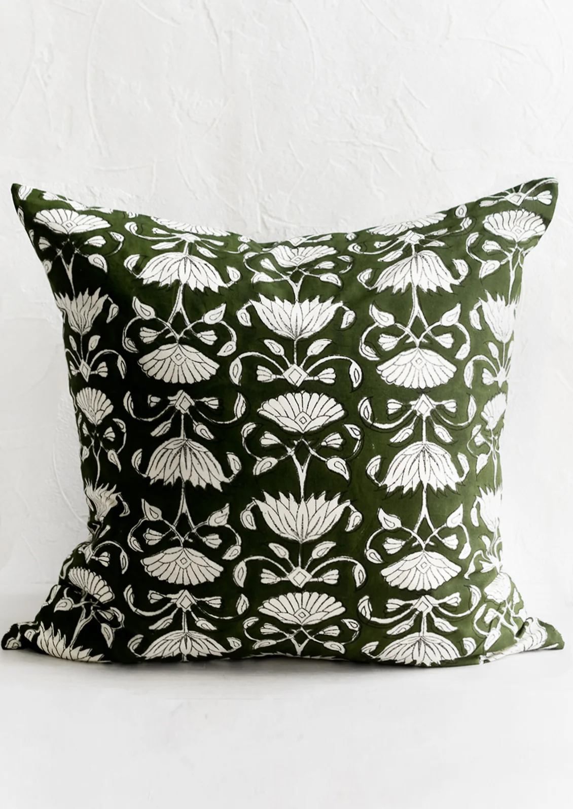 Ivy Block Print Pillow