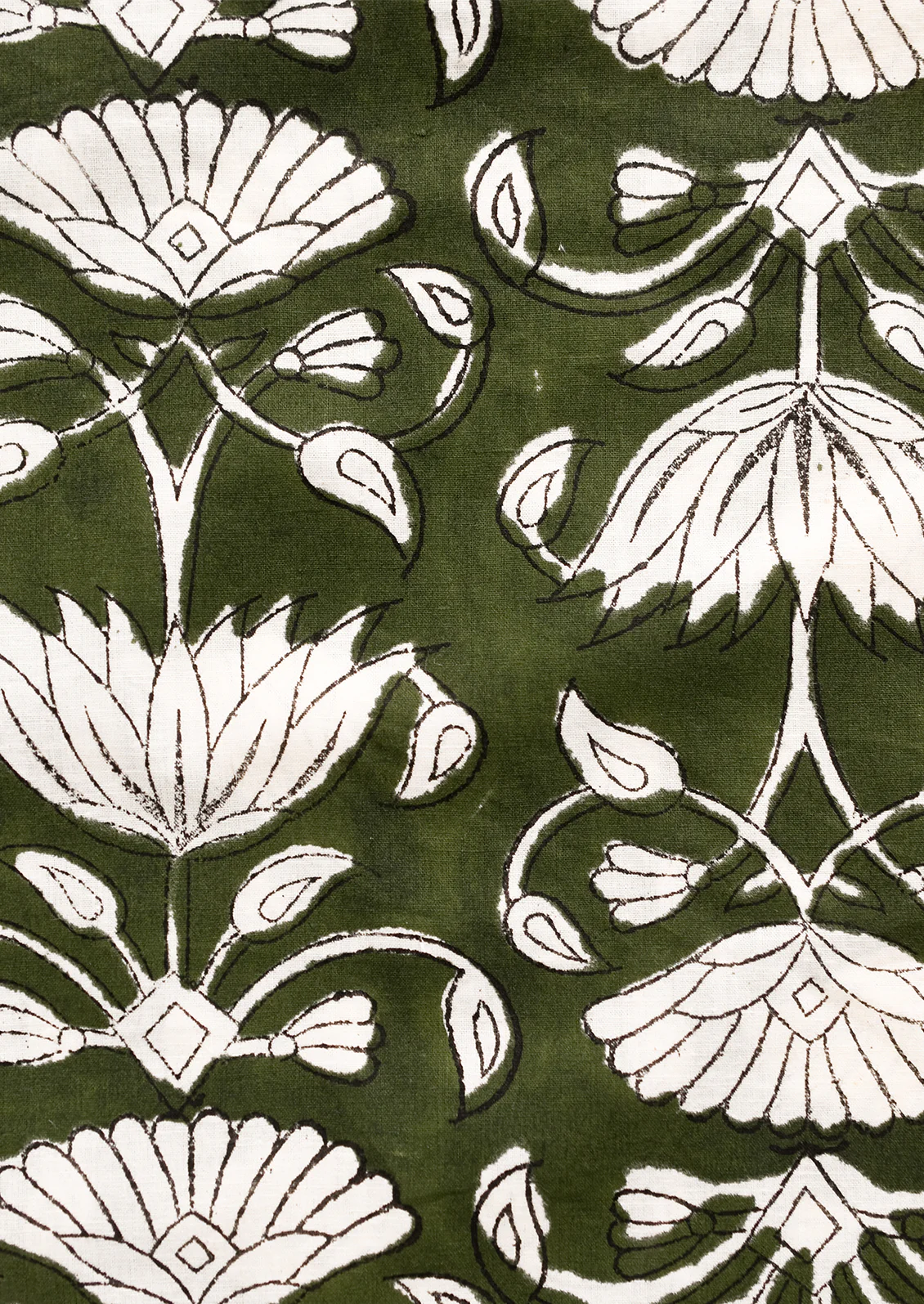 Ivy Block Print Pillow - Image 2