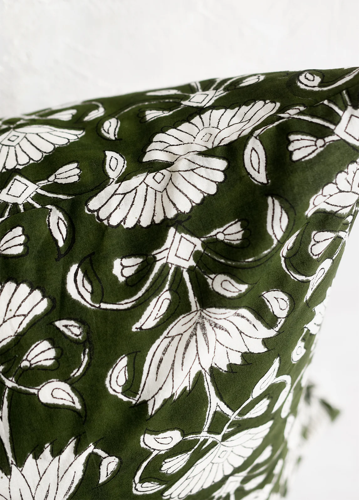 Ivy Block Print Pillow - Image 3