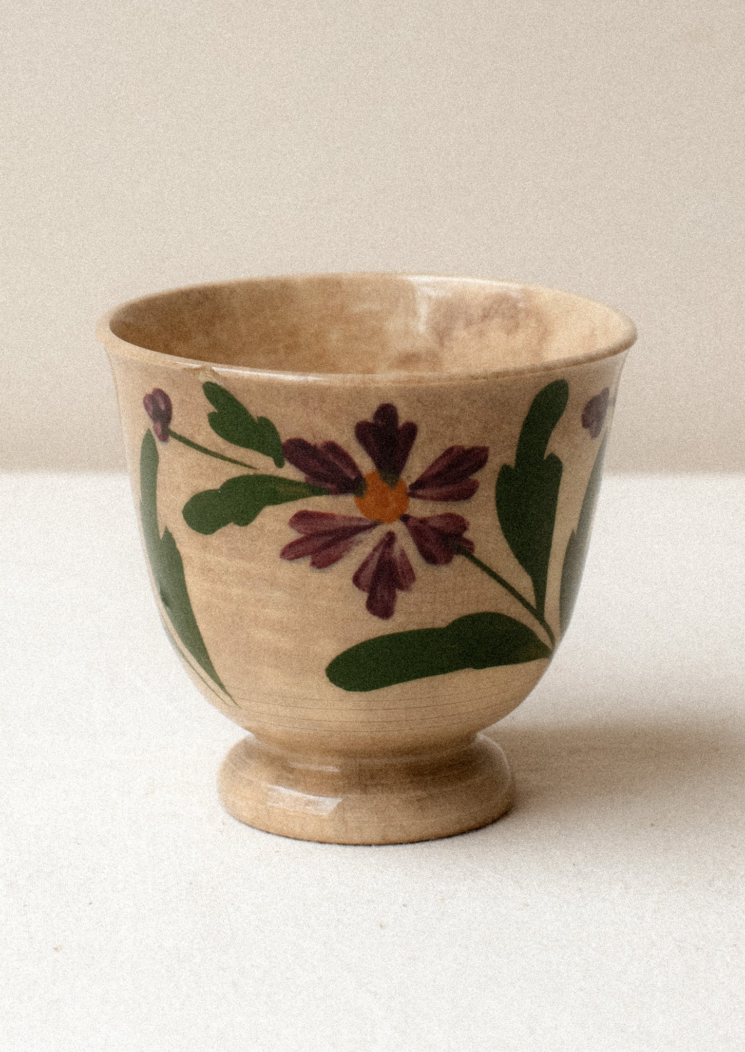Japanese Floral Tea Cup - Image 3