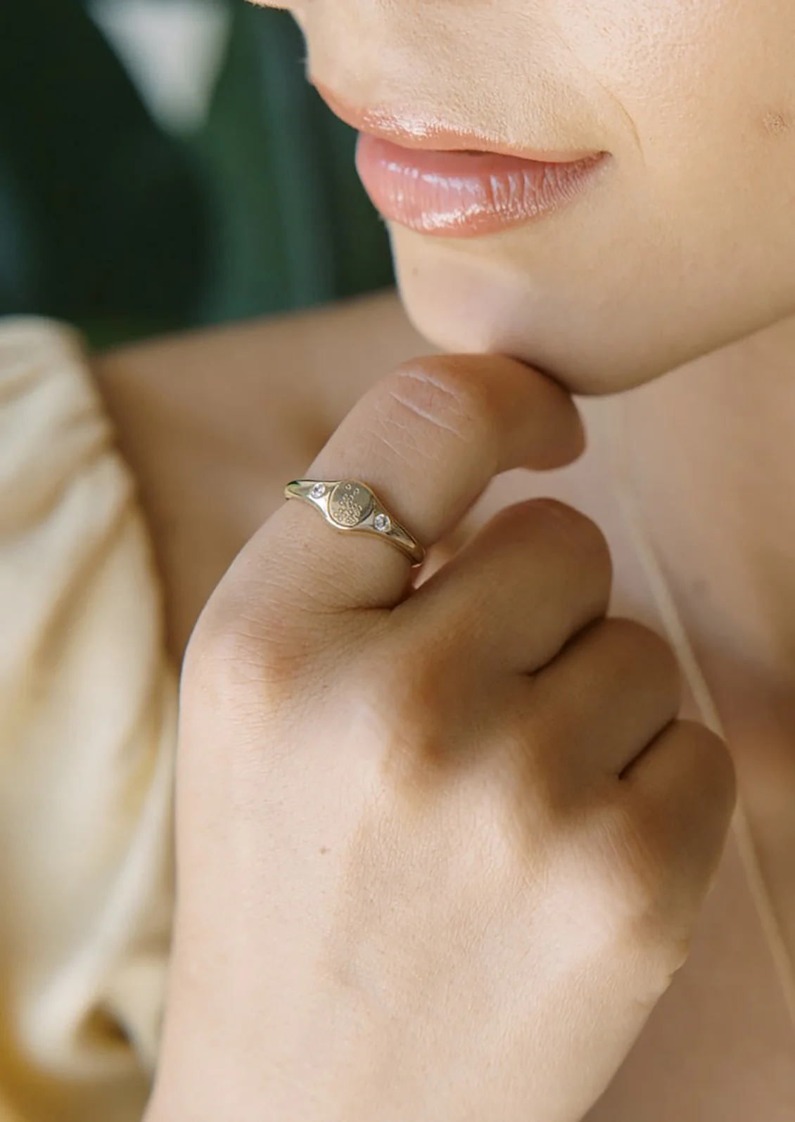 Floret Signet Ring - Image 2