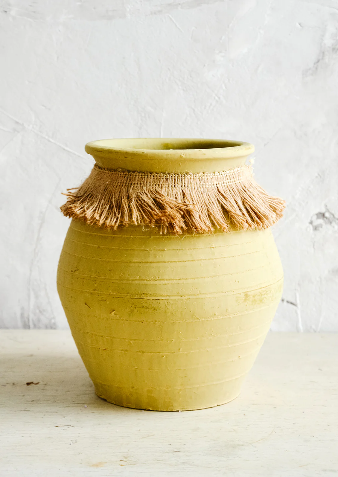 Jute Collared Pot - Image 2