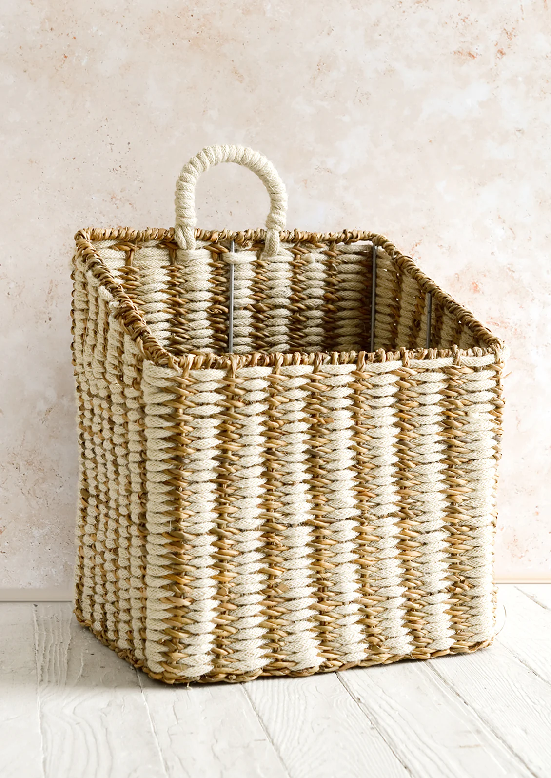 Jute & Seagrass Square Basket