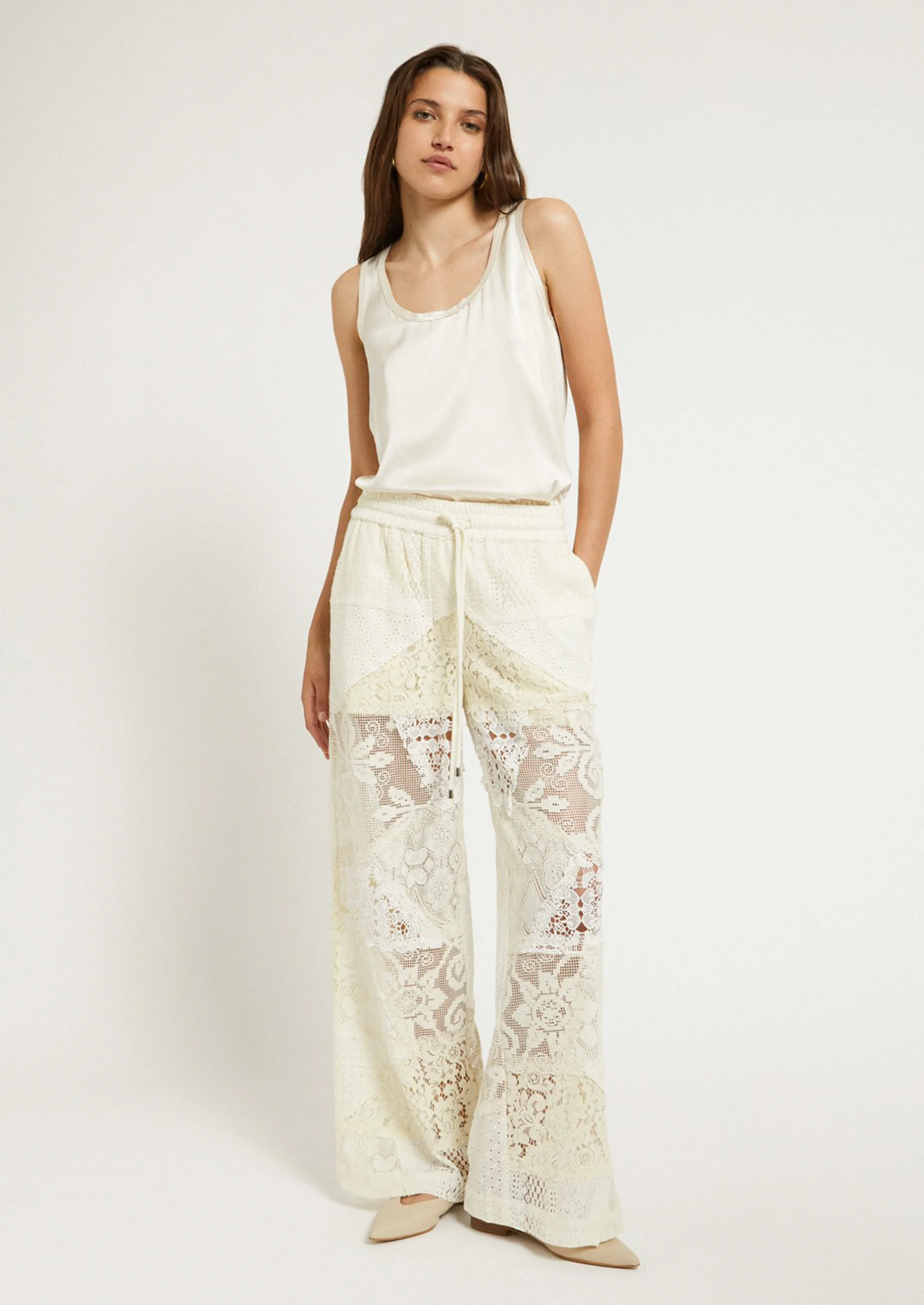 Patchwork Lace Pant - Image 4