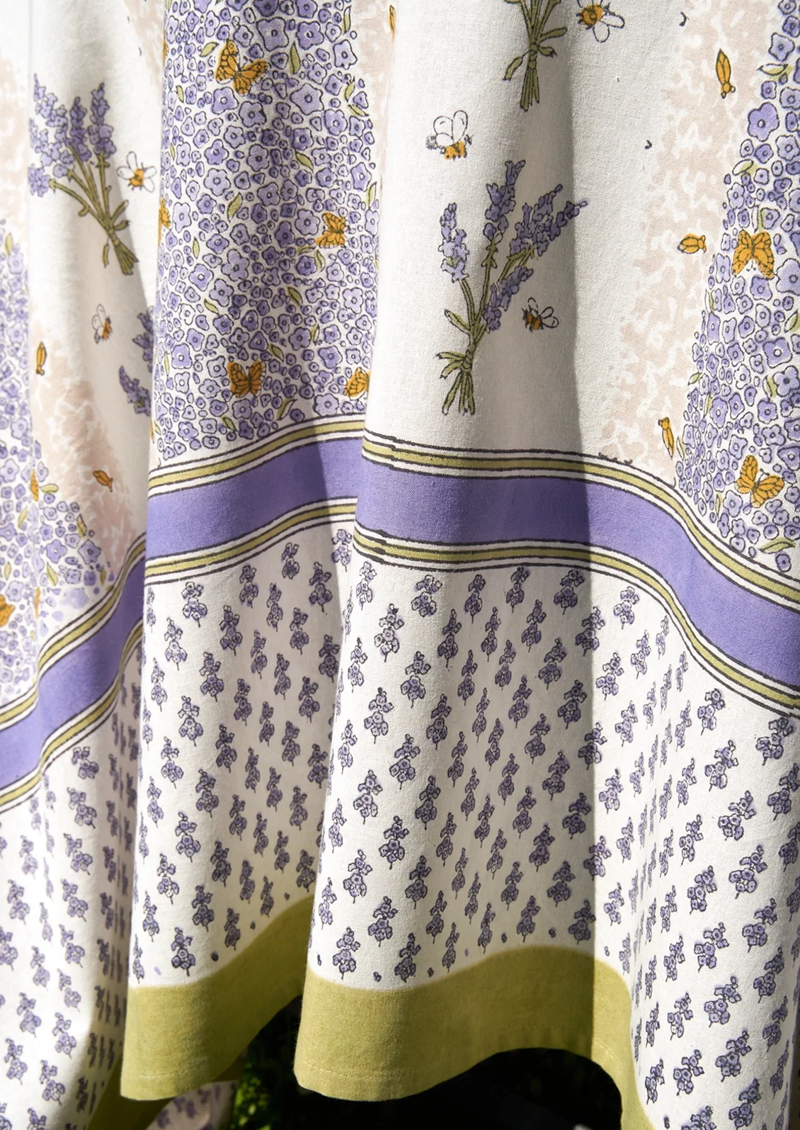 Lavender Meadow Tablecloth