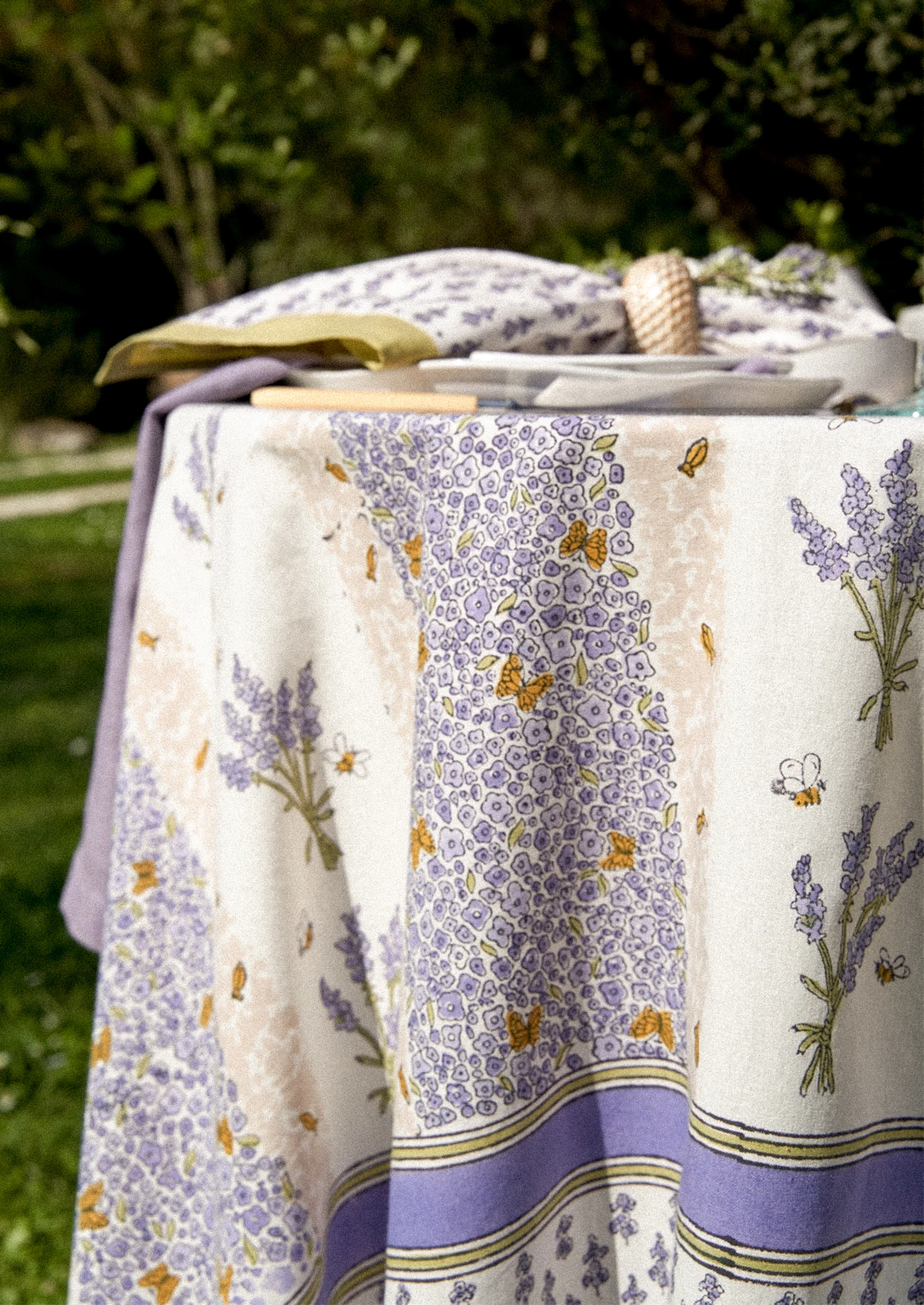 Lavender Meadow Tablecloth - Image 4