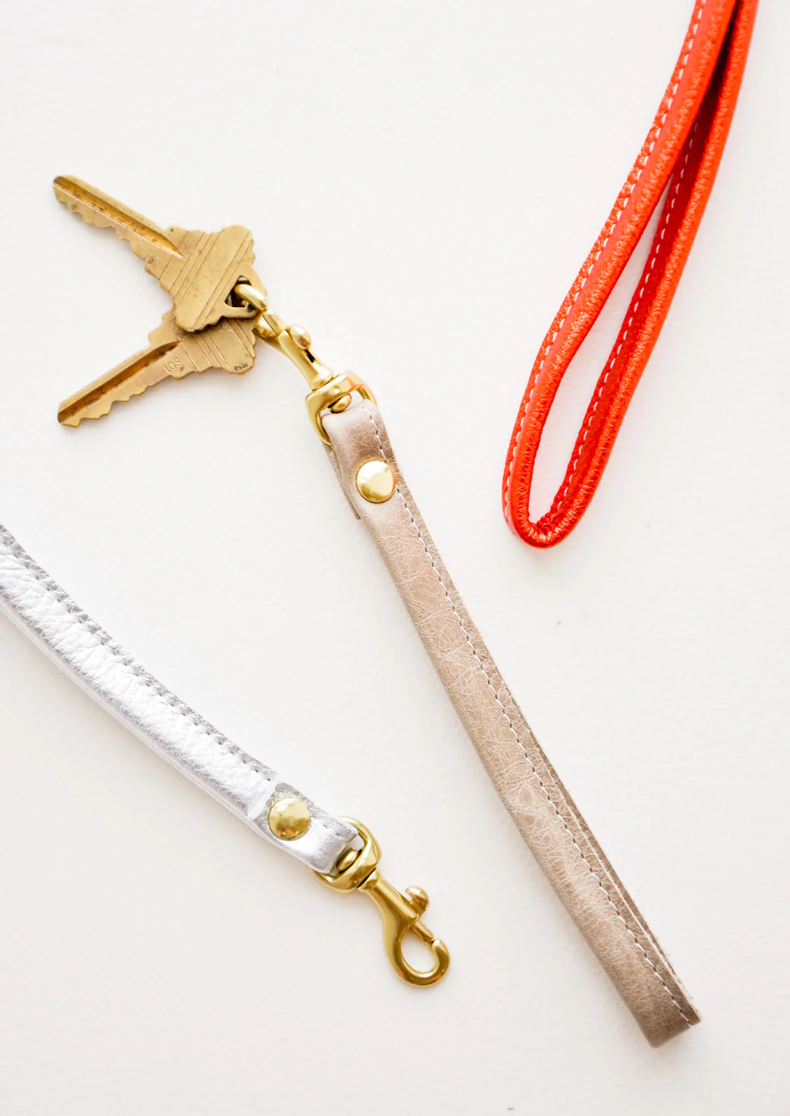 Leather Loop Keychain