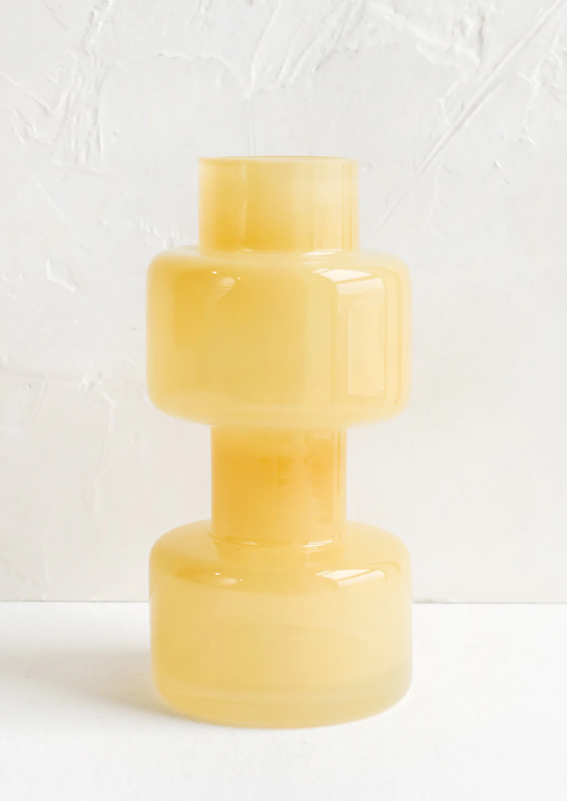 Lemon Drop Glass Vase
