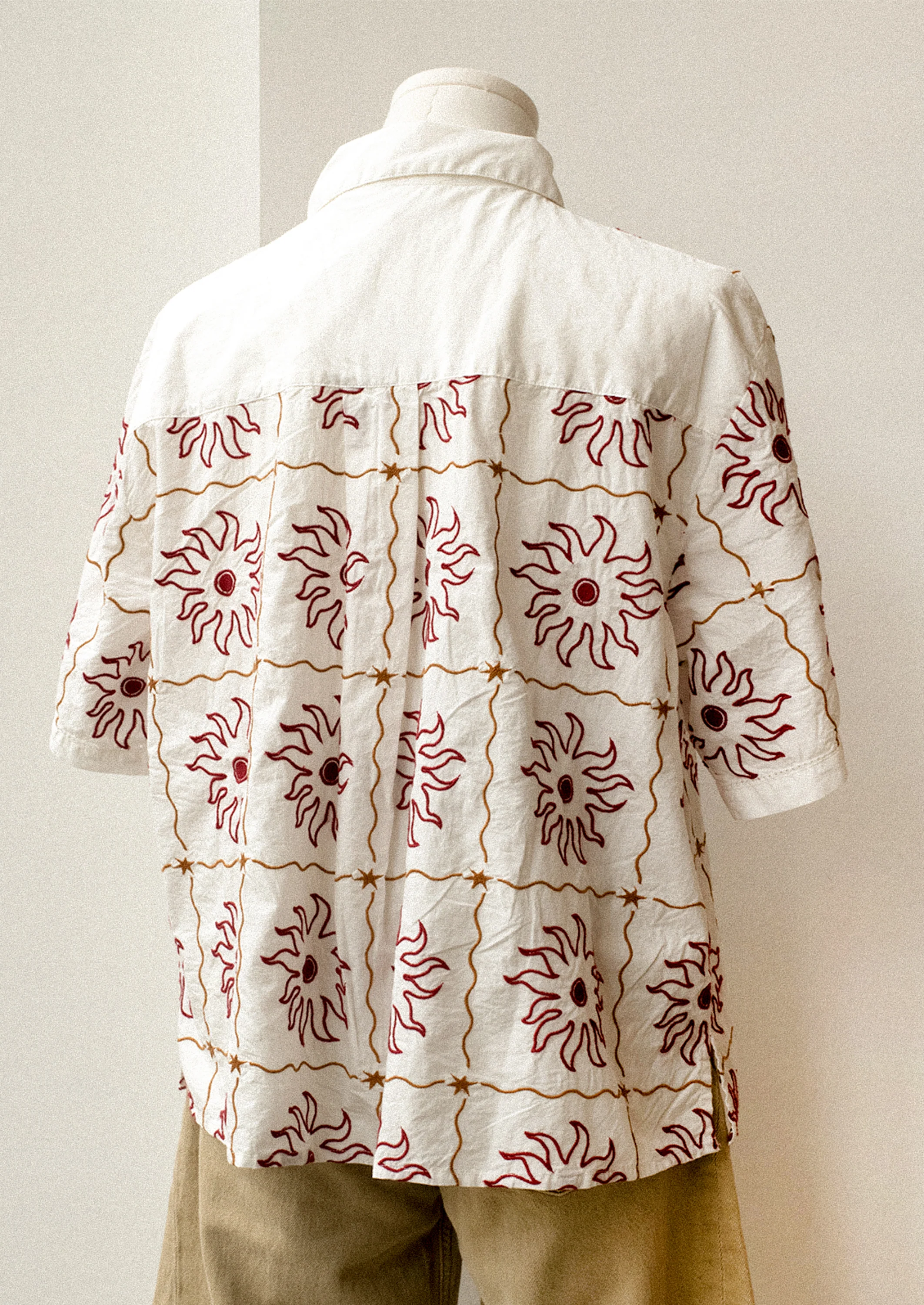 Leon Embroidered Button Down - Image 3