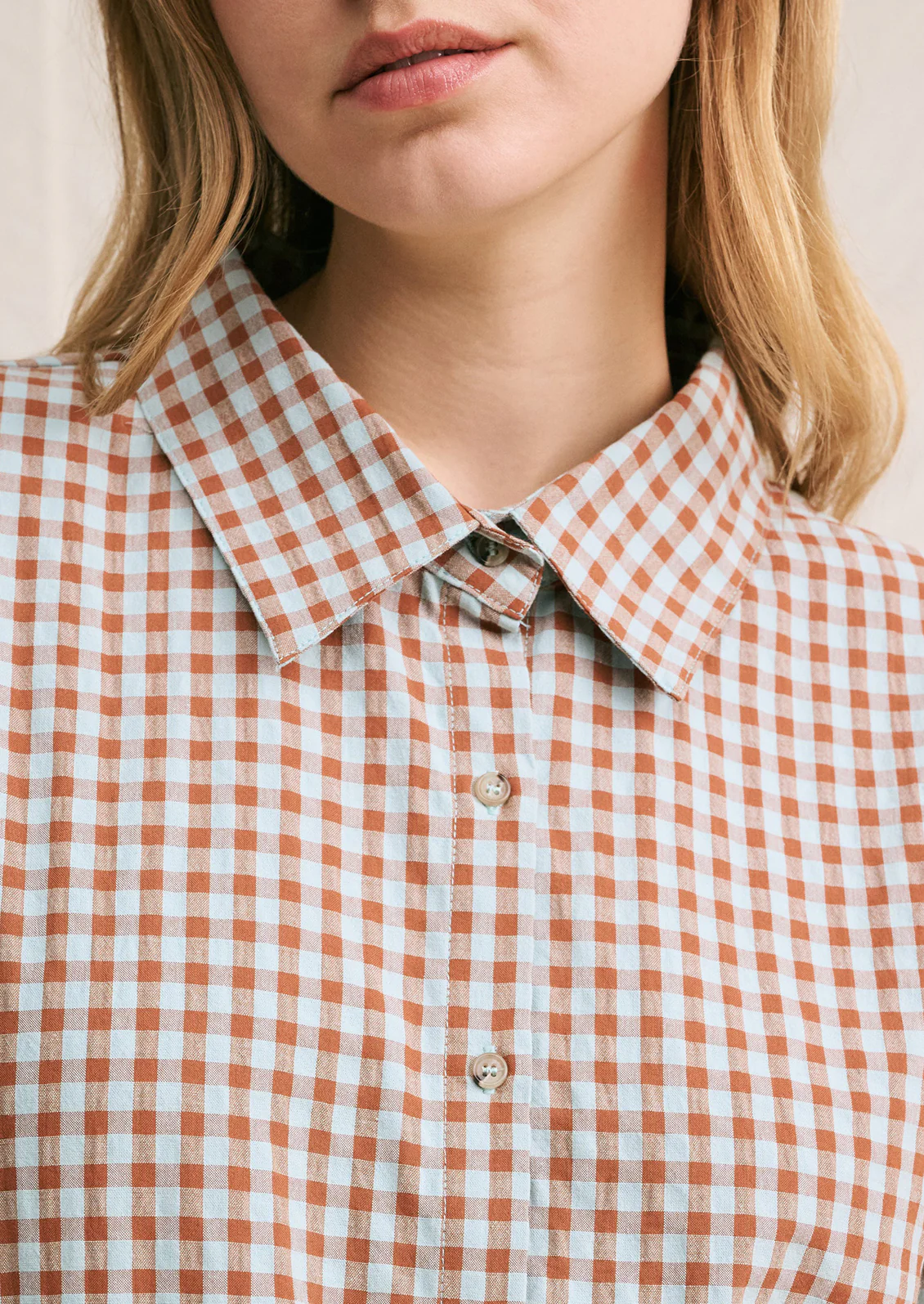 Leon Gingham Button Down - Image 2