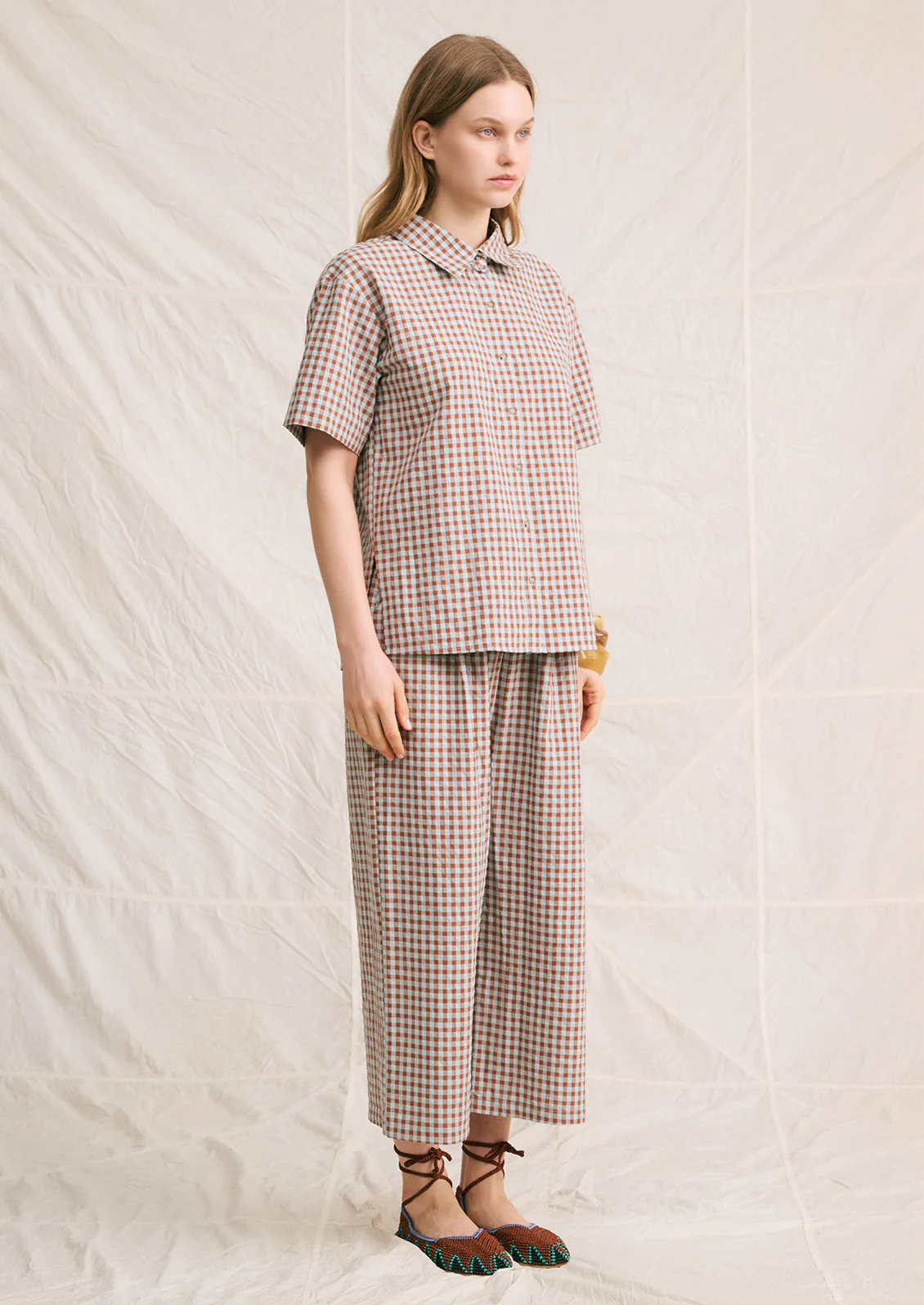Leon Gingham Button Down - Image 3