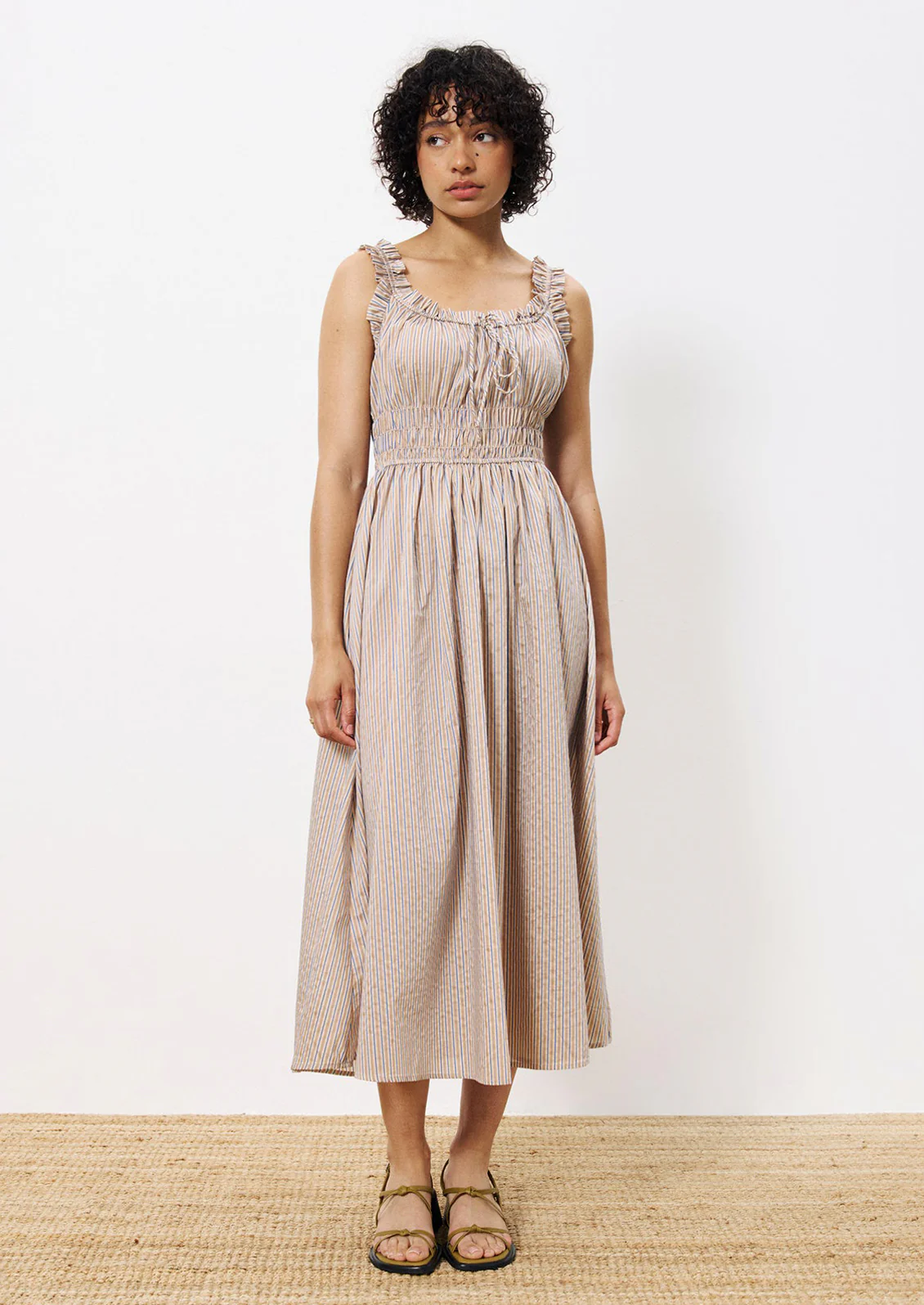 Lenora Striped Sundress - Image 2