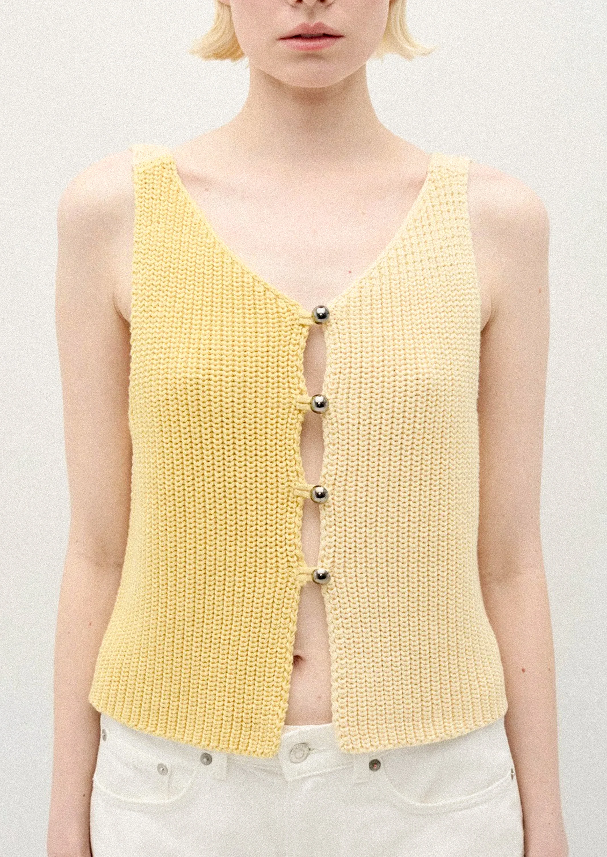 Lilith Chunky Knit Vest - Image 4