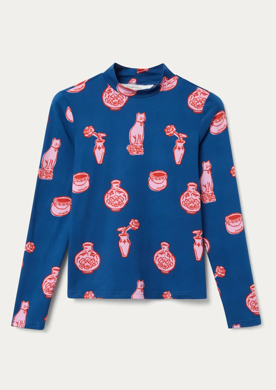 Theophile Mock Neck Top