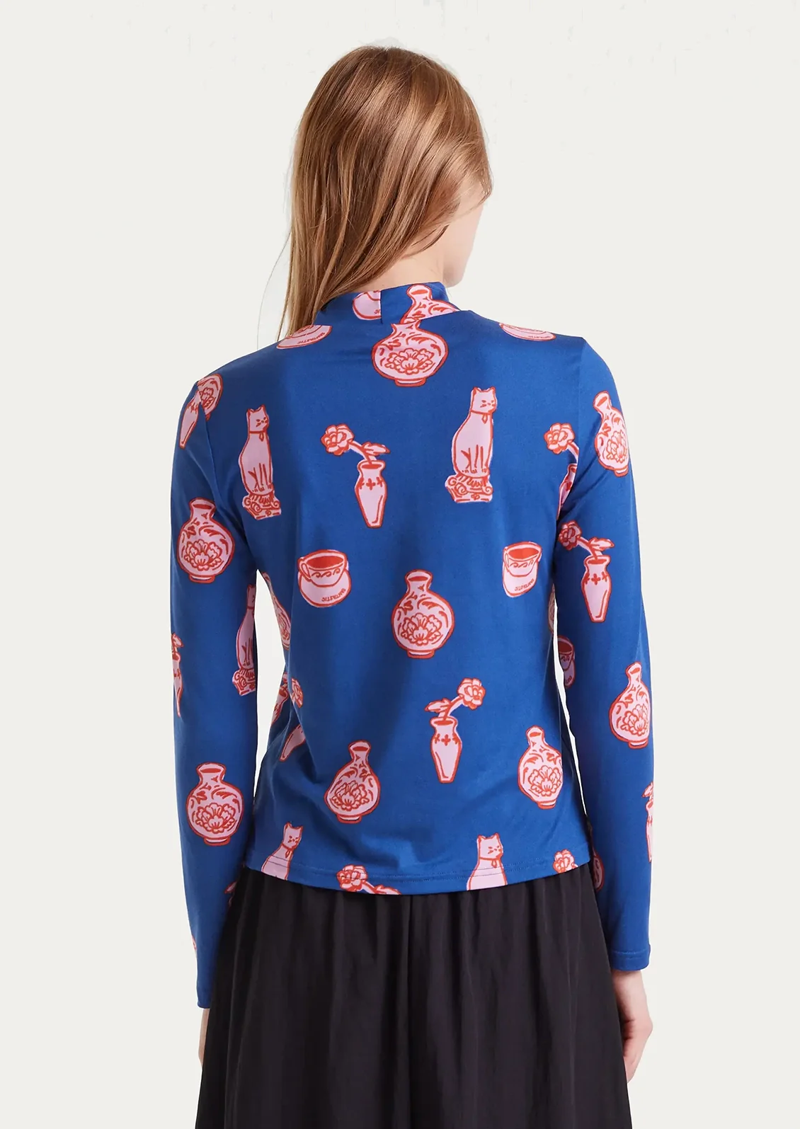 Theophile Mock Neck Top - Image 3