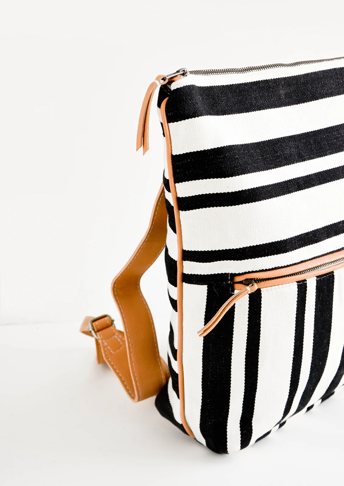 Lorena Canvas & Leather Backpack - Image 2