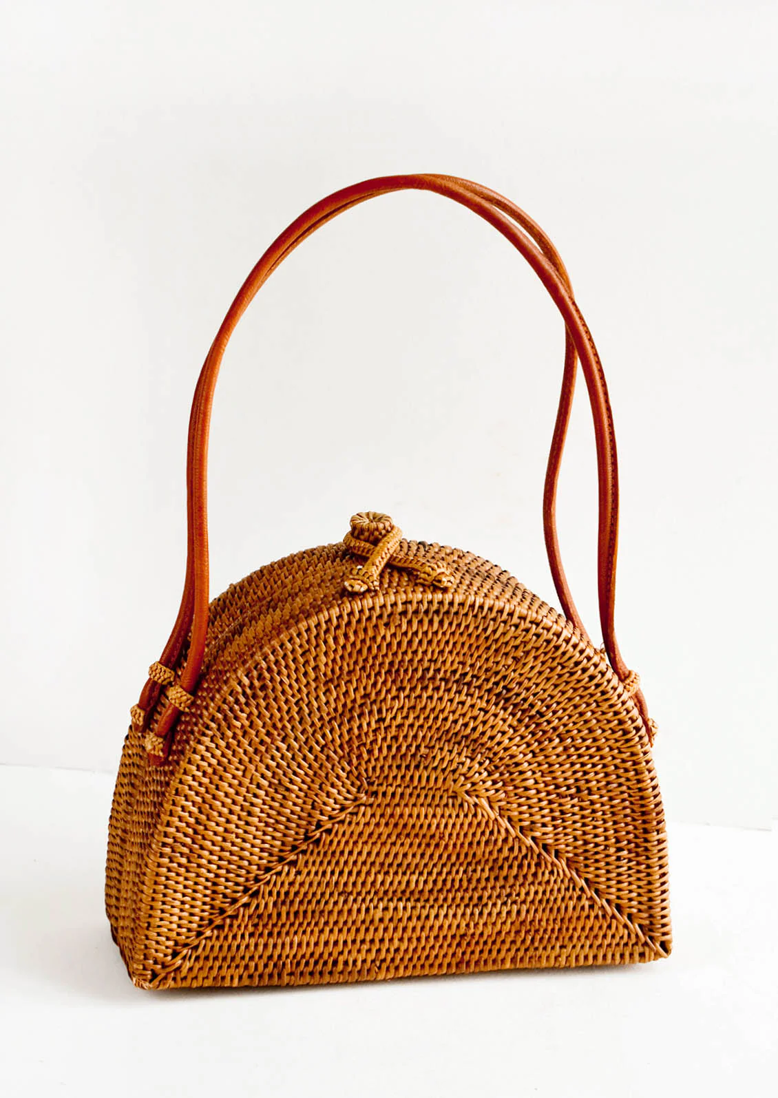 Luna Rattan Handbag