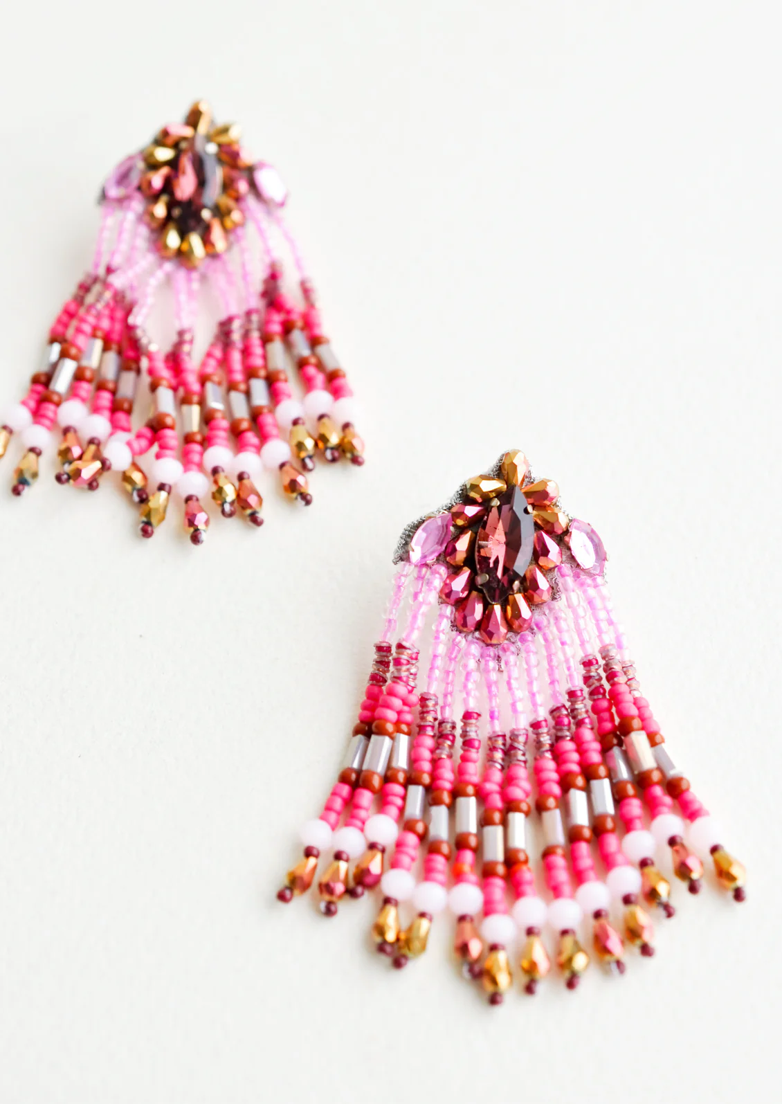 Maharaja Beaded Earrings - Image 3