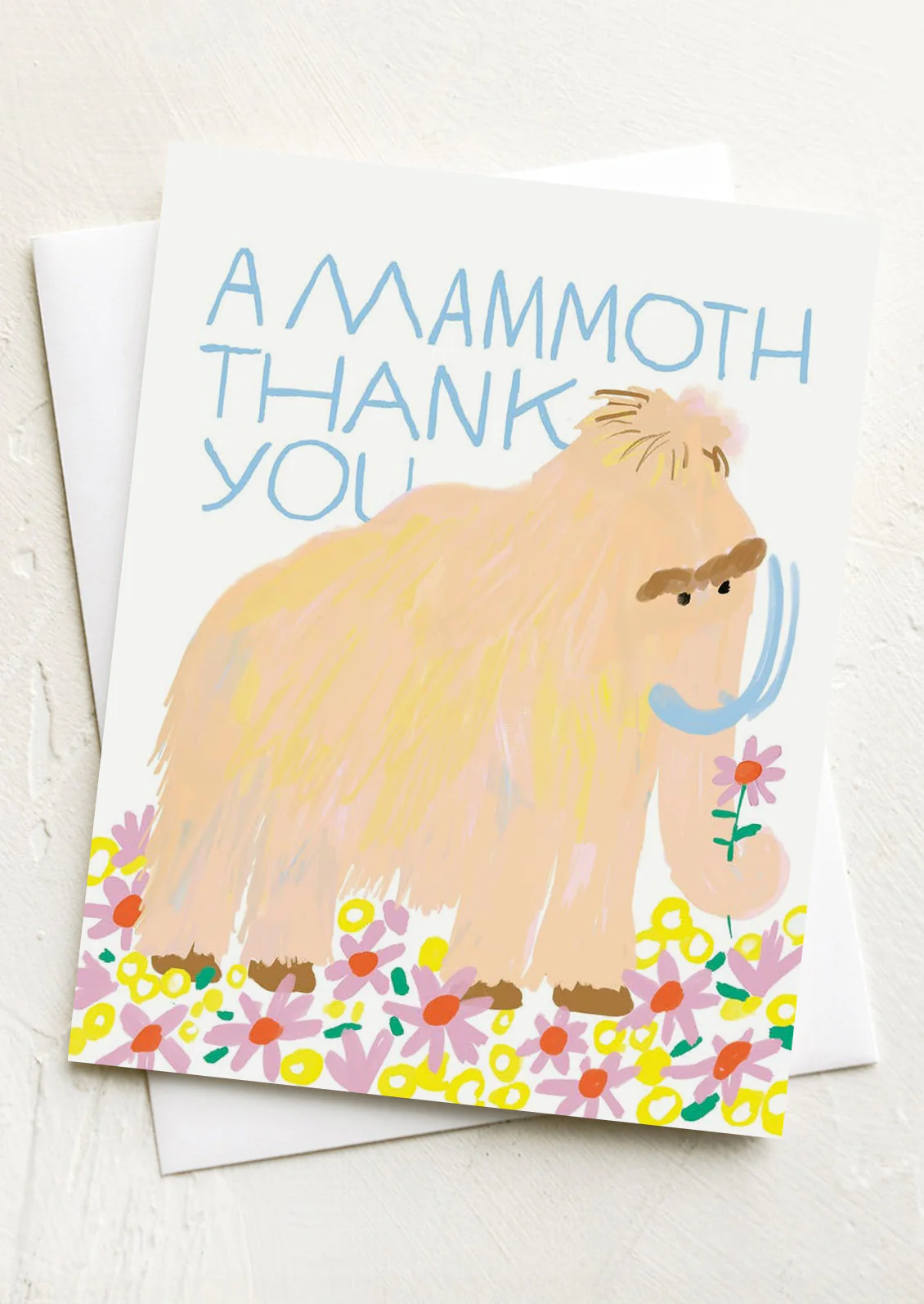 Mammoth Thank You Card